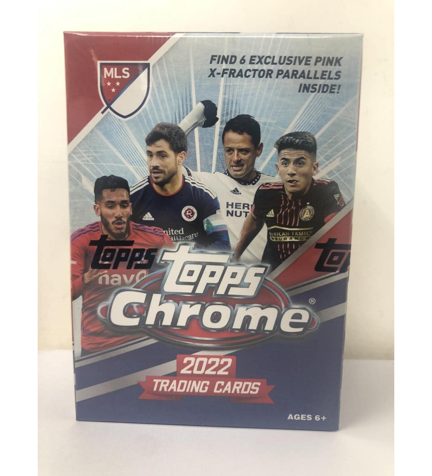 2022 Topps MLS Chrome Value Box - 6 Packs - Premium Soccer Trading Cards - Buy Online on SooperMarket.com