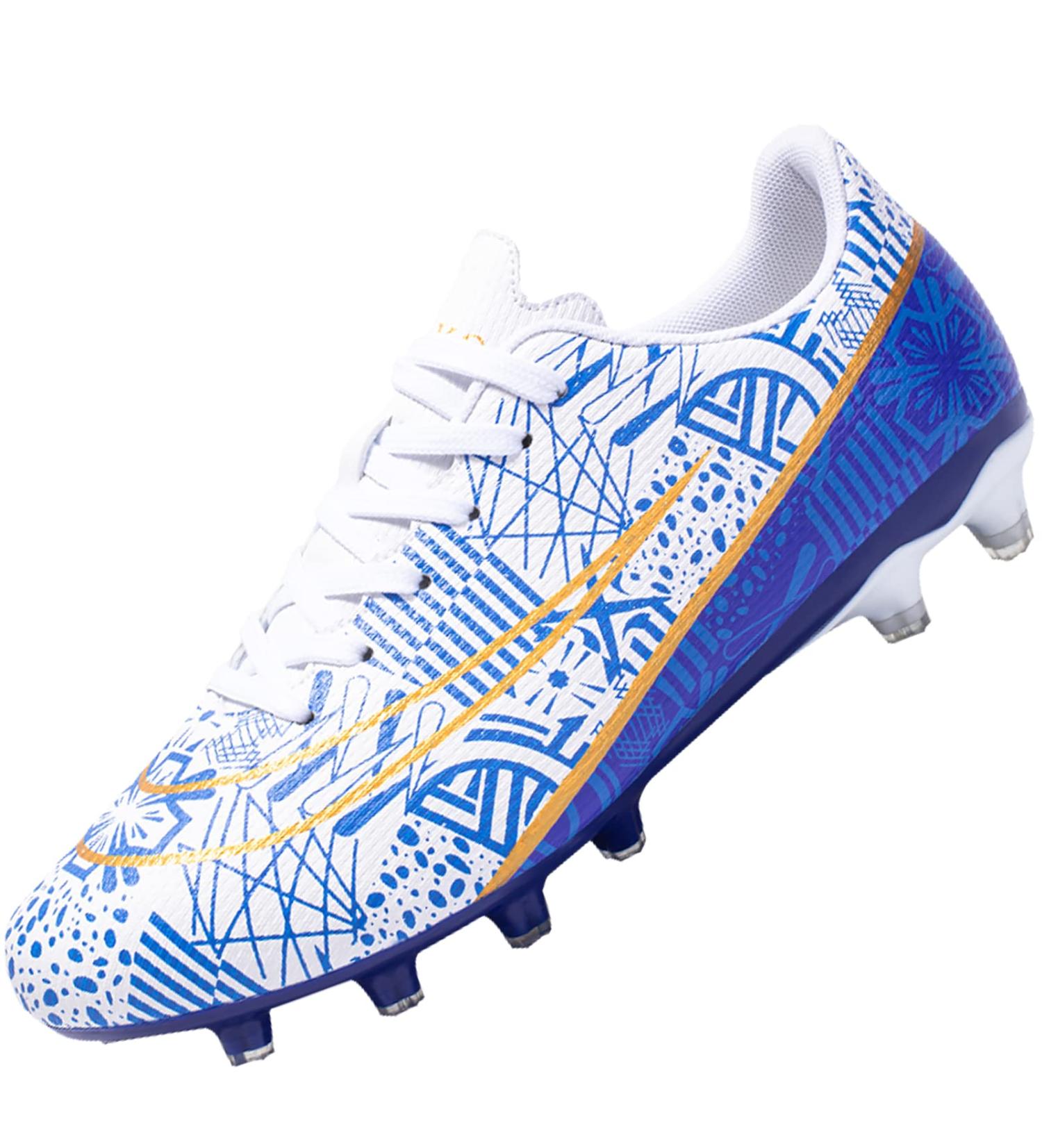 CSGKAG Men's Soccer Training Shoes - Professional Stollen Spikes for Artificial Turf - Outdoor Football Shoes Size 45 EU - Premium Performance - Buy Online on SooperMarket.com