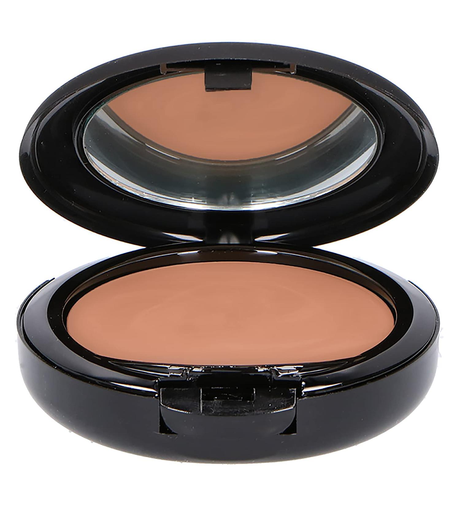 Professional Amsterdam Face It Cream Foundation - Highly Pigmented Foundation - Apply Wafer-Thin for a Natural Look - Easily Builds Up to Full Coverage - 3 Olive Medium - 0.68 oz