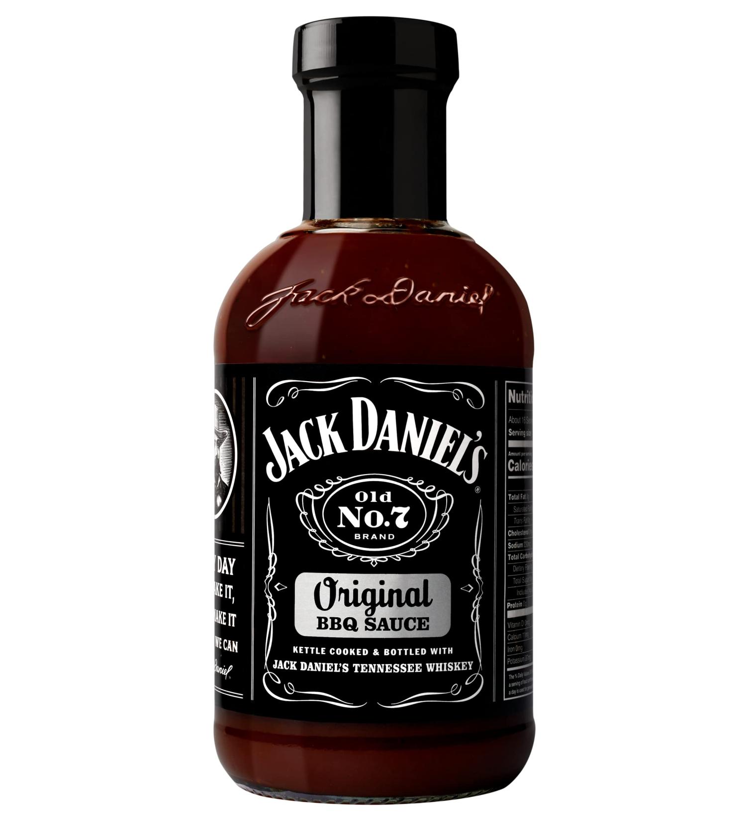 Jack Daniel Original BBQ Sauce 553g - Gluten-Free & Preservative-Free Barbecue Sauce - Buy Online on SooperMarket.com