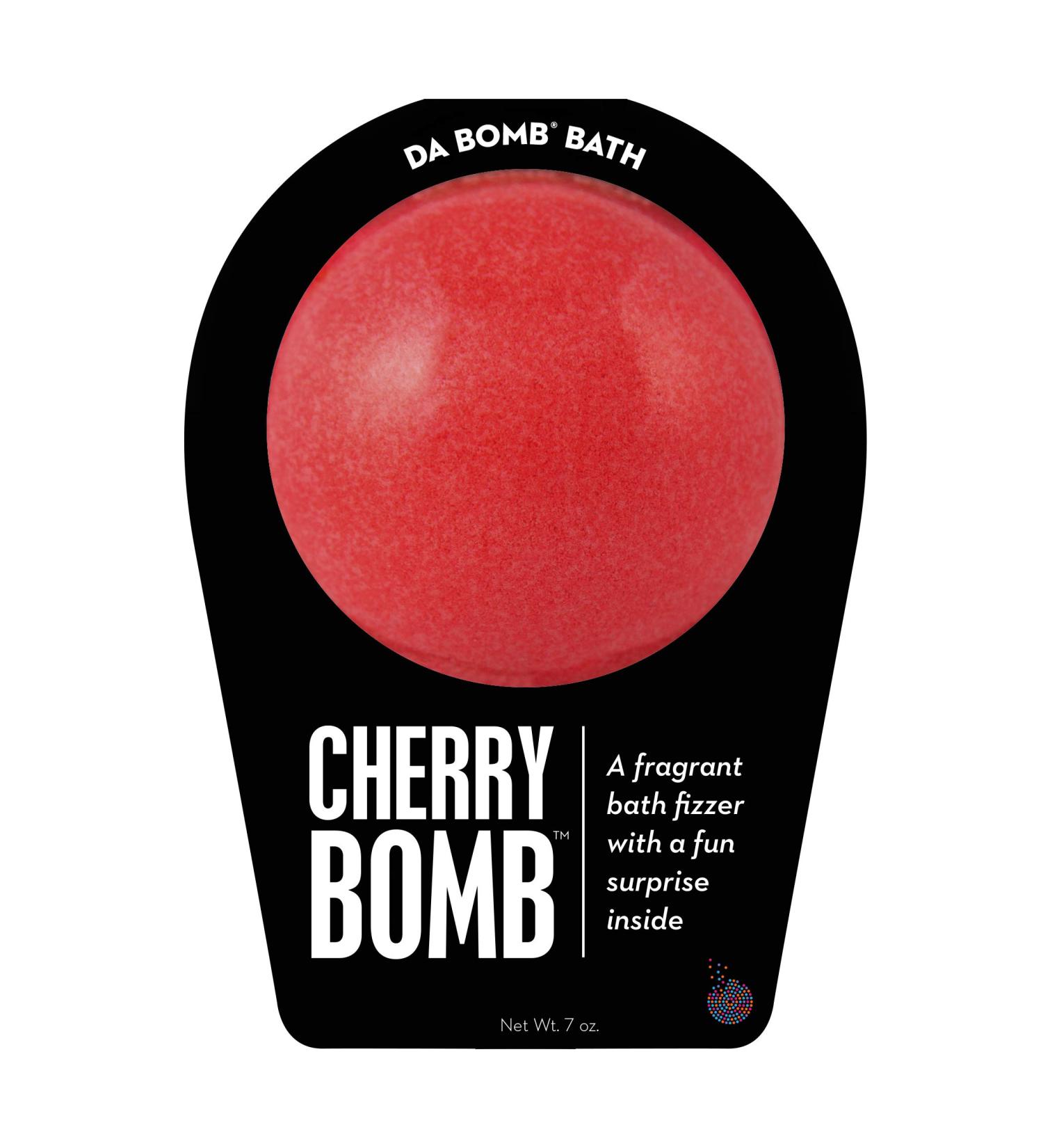 DA BOMB Cherry Bath Bomb 7oz - Luxurious Red Bath Fizzy for a Relaxing Soak - Buy Online on SooperMarket.com