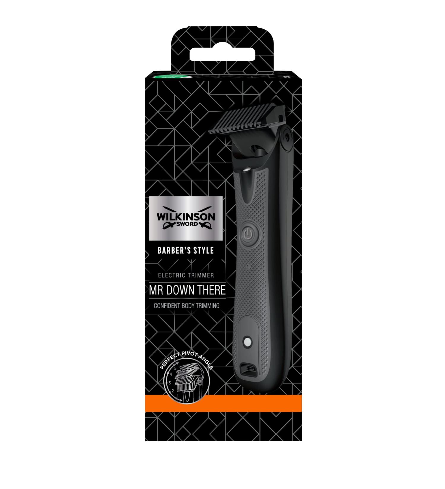 Wilkinson Sword 'Mr Down There' Electric Body Trimmer for Men - Rechargeable Grooming Tool Best International Shipping - Buy Online on SooperMarket.com