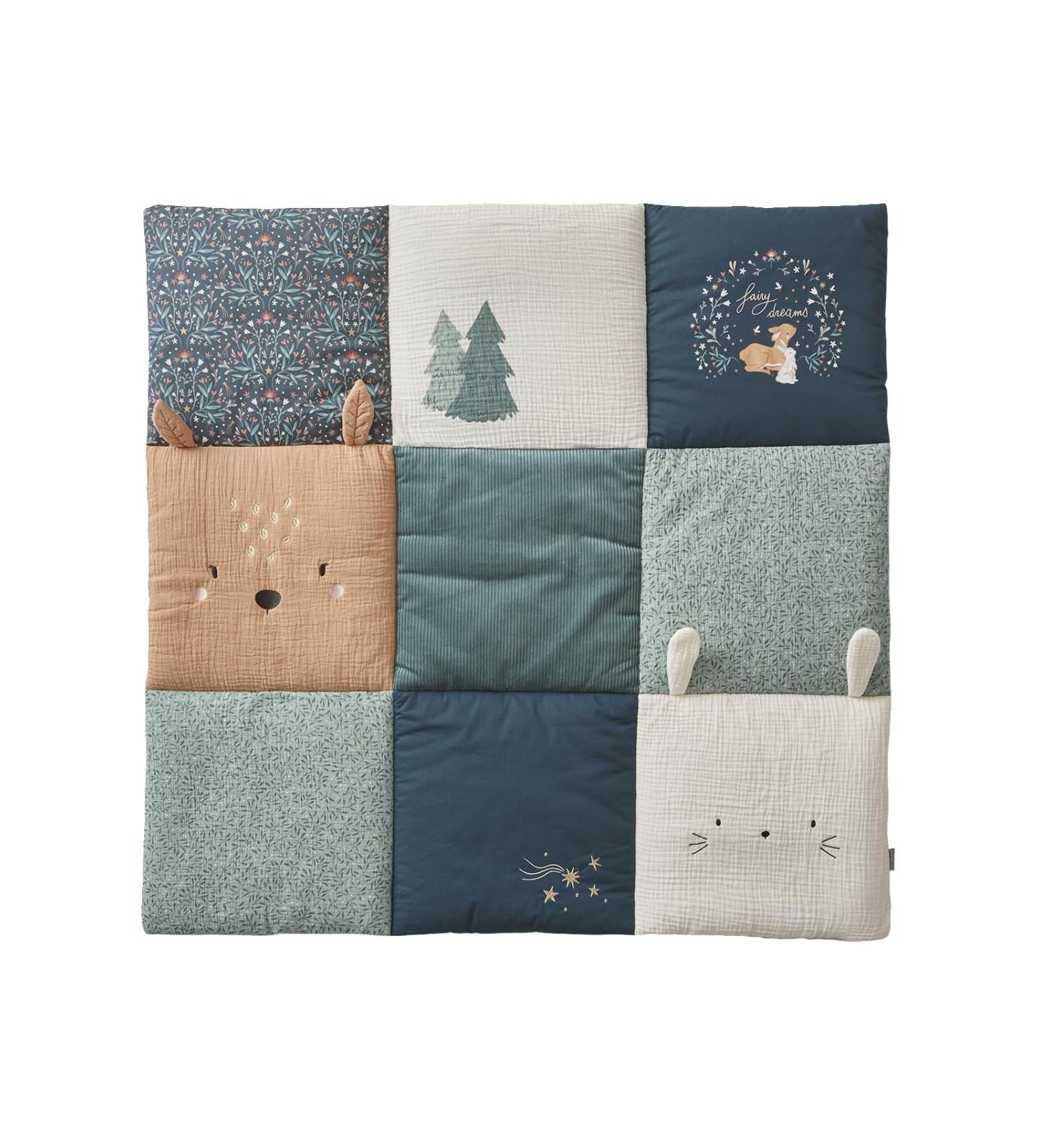 Vertbaudet Magic Forest Baby Play Mat | Oeko-Tex Green 75x100 cm | International Shipping - Buy Online on SooperMarket.com