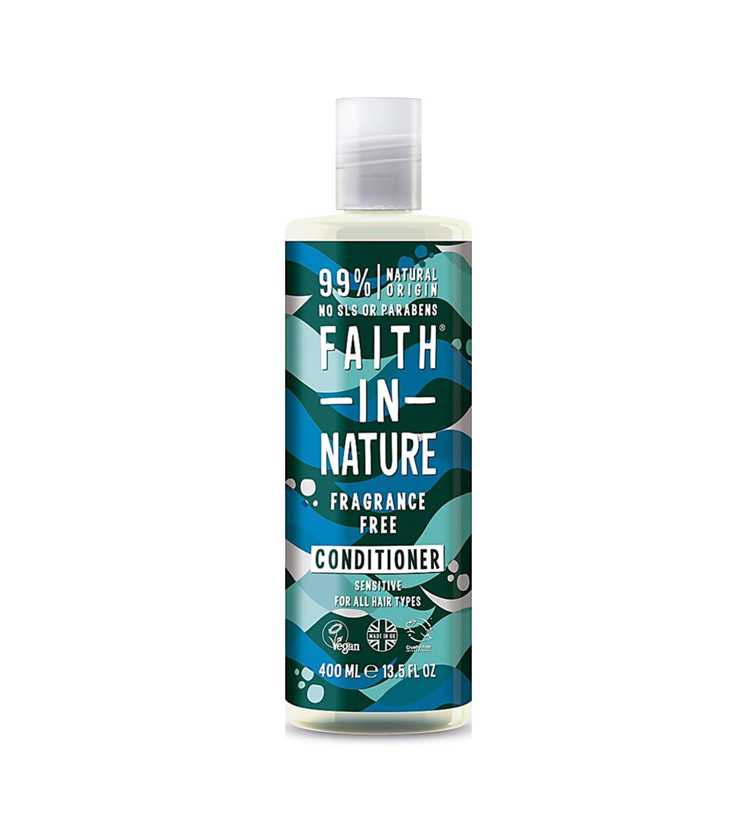 Faith In Nature Natural Fragrance Free Conditioner Sensitive Vegan & Cruelty Free No SLS or Parabens for All Hair Types 400ml Fragrance Free 400 ml (Pack of 1) - Buy Online on SooperMarket.com