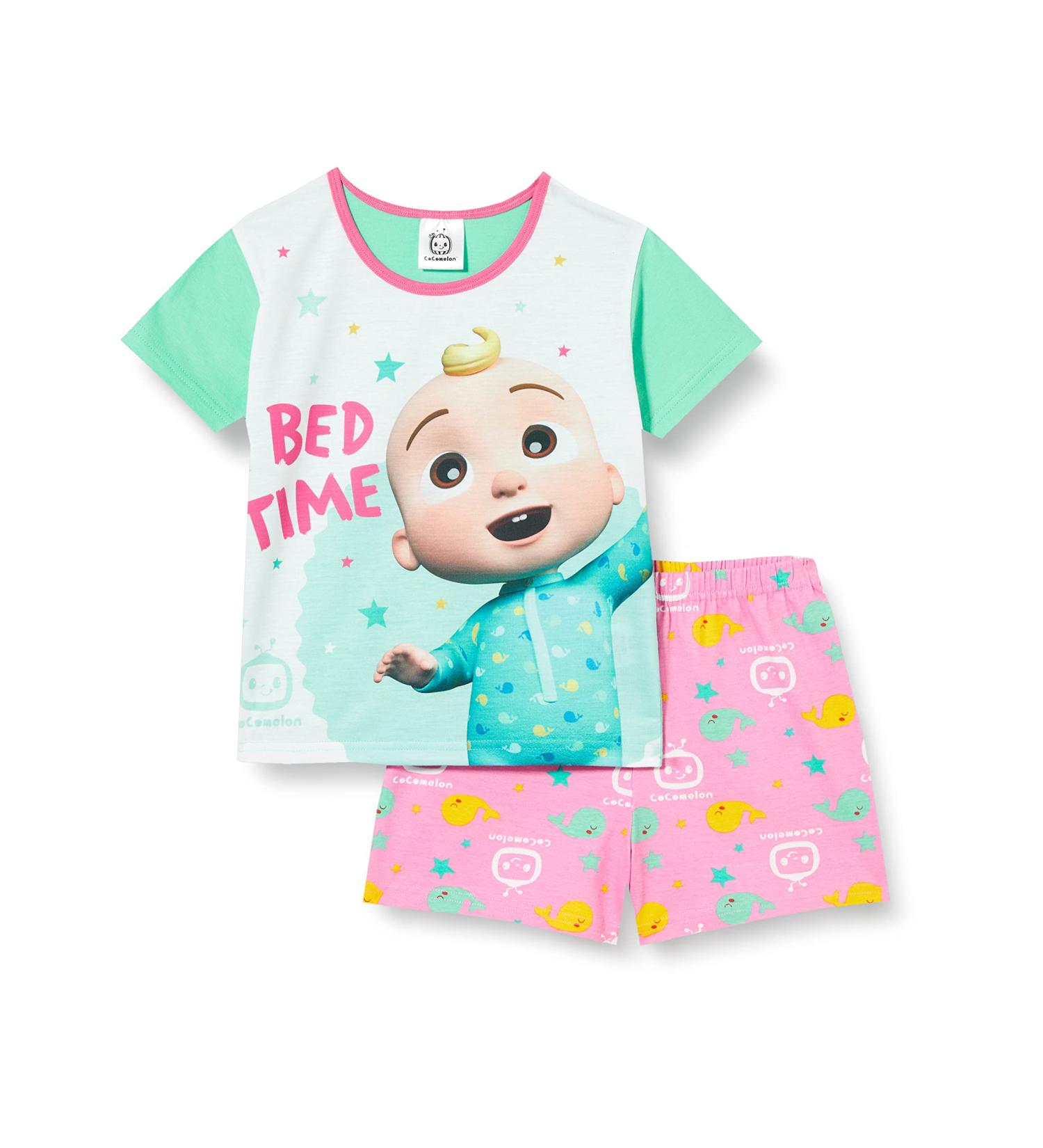 CoComelon Baby Girls Short PJs | Toddler Summer Pyjamas - 6-9 Months (Pink) - Buy Online on SooperMarket.com