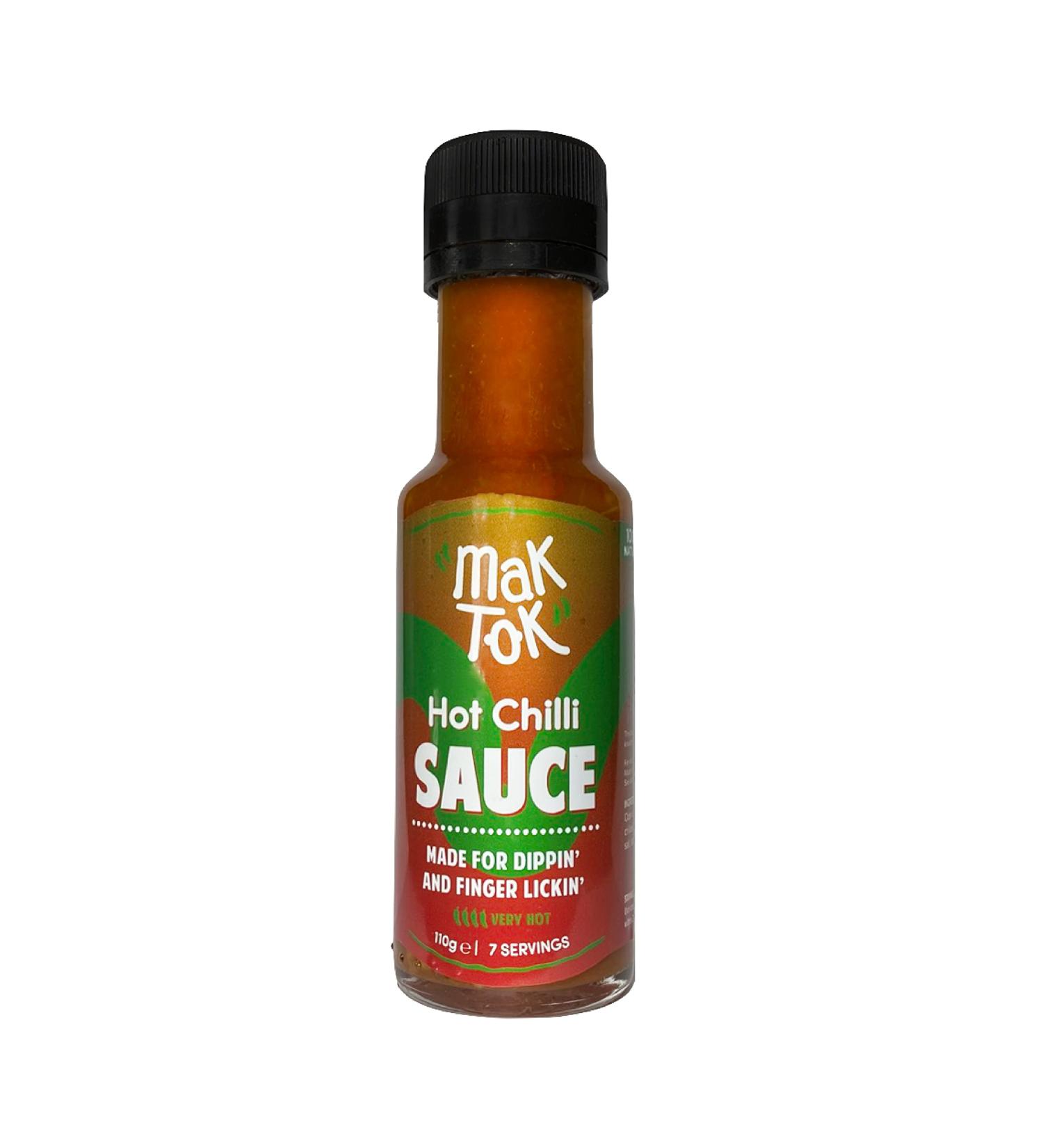 Mak Tok Authentic Malaysian Hot Chilli Sauce 110g - Spicy and Flavorful - Buy Online on SooperMarket.com