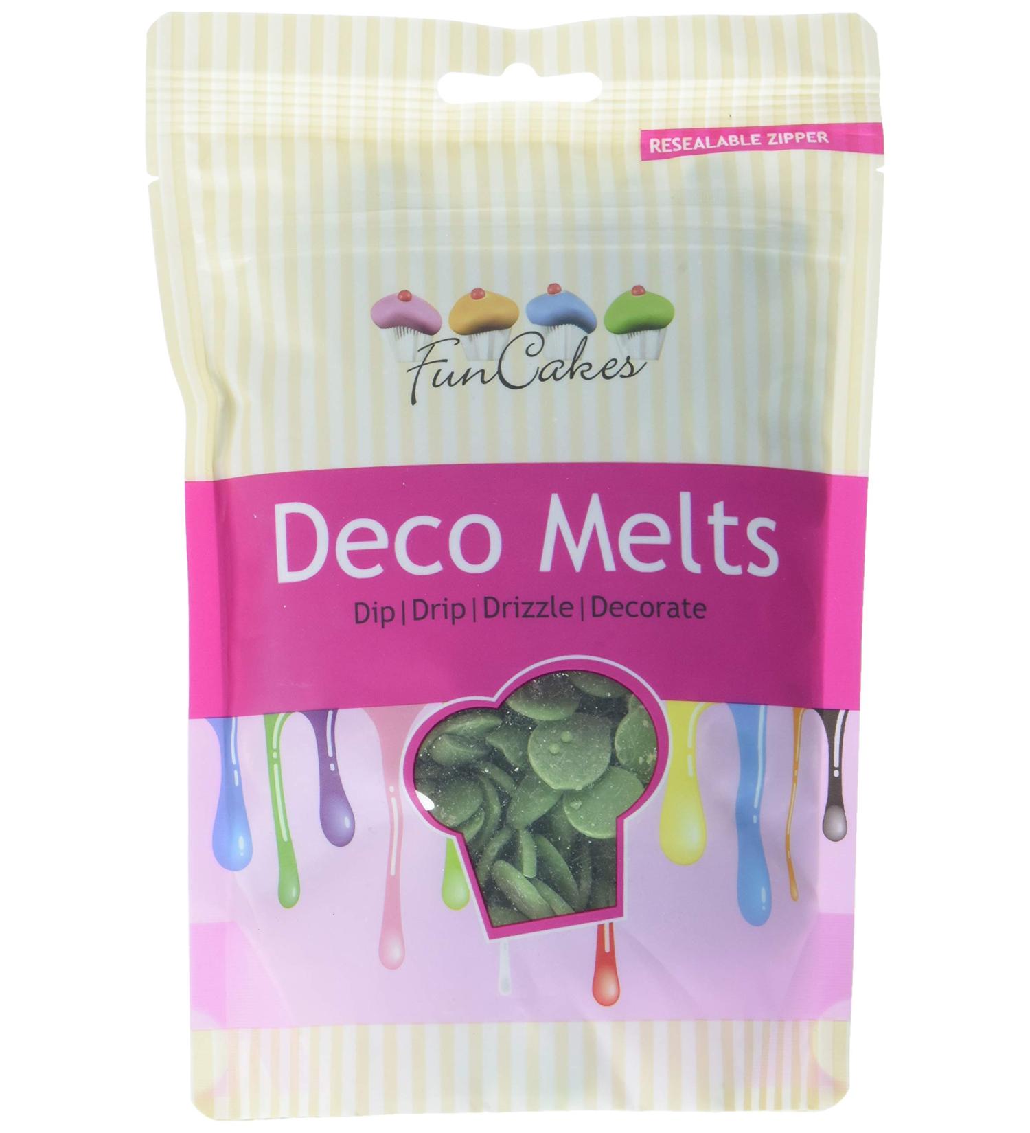 Buy FunCakes Deco Melts Green - Pack of 2 (2 x 250g) | International Shipping Available - Buy Online on SooperMarket.com