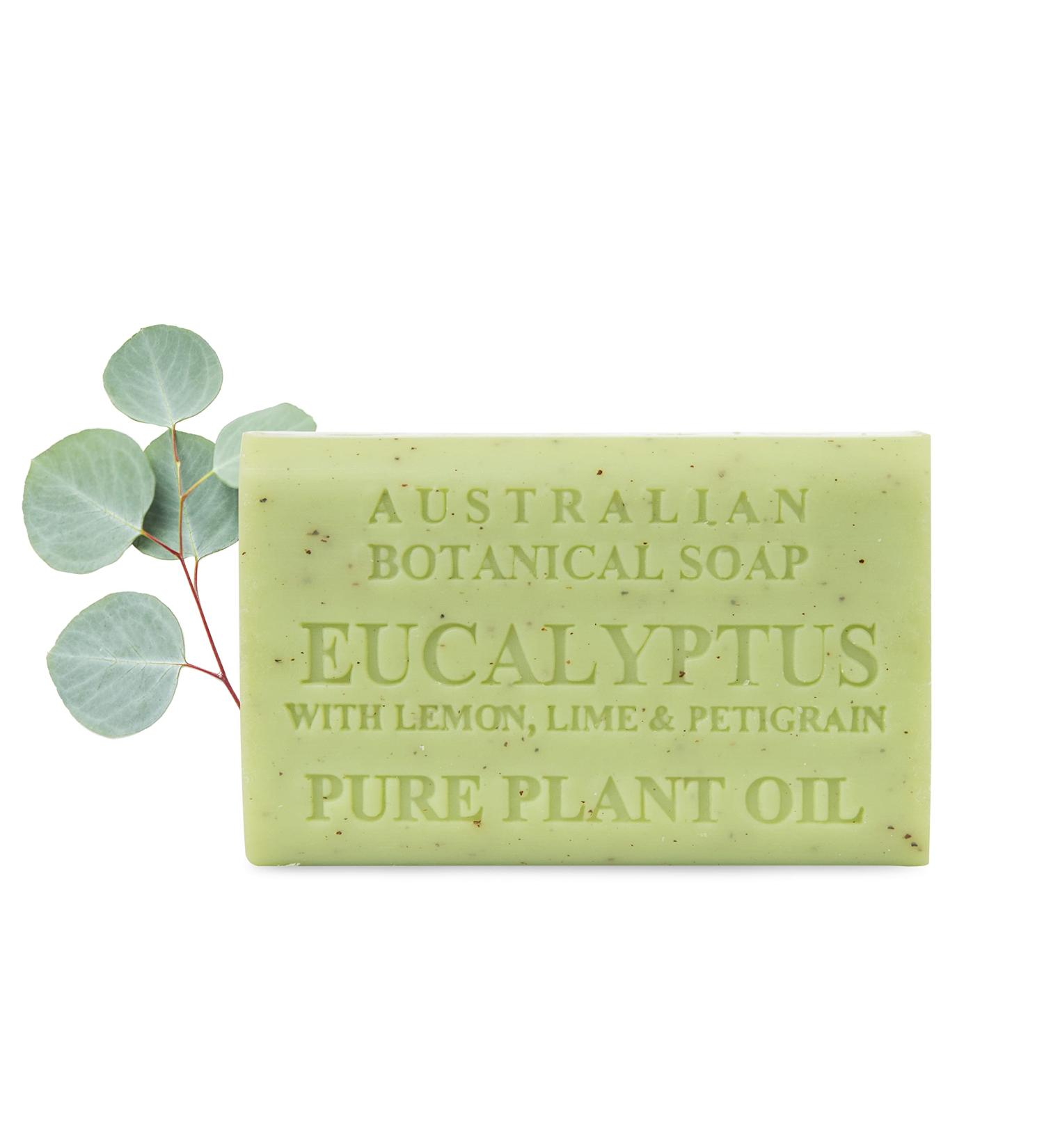 Australian Botanical Soap Eucalyptus, Lemon, Lime, and Petitgrain 6.6 oz | Natural Ingredients | Shea Butter Infused | All Skin Types - Buy Online on SooperMarket.com