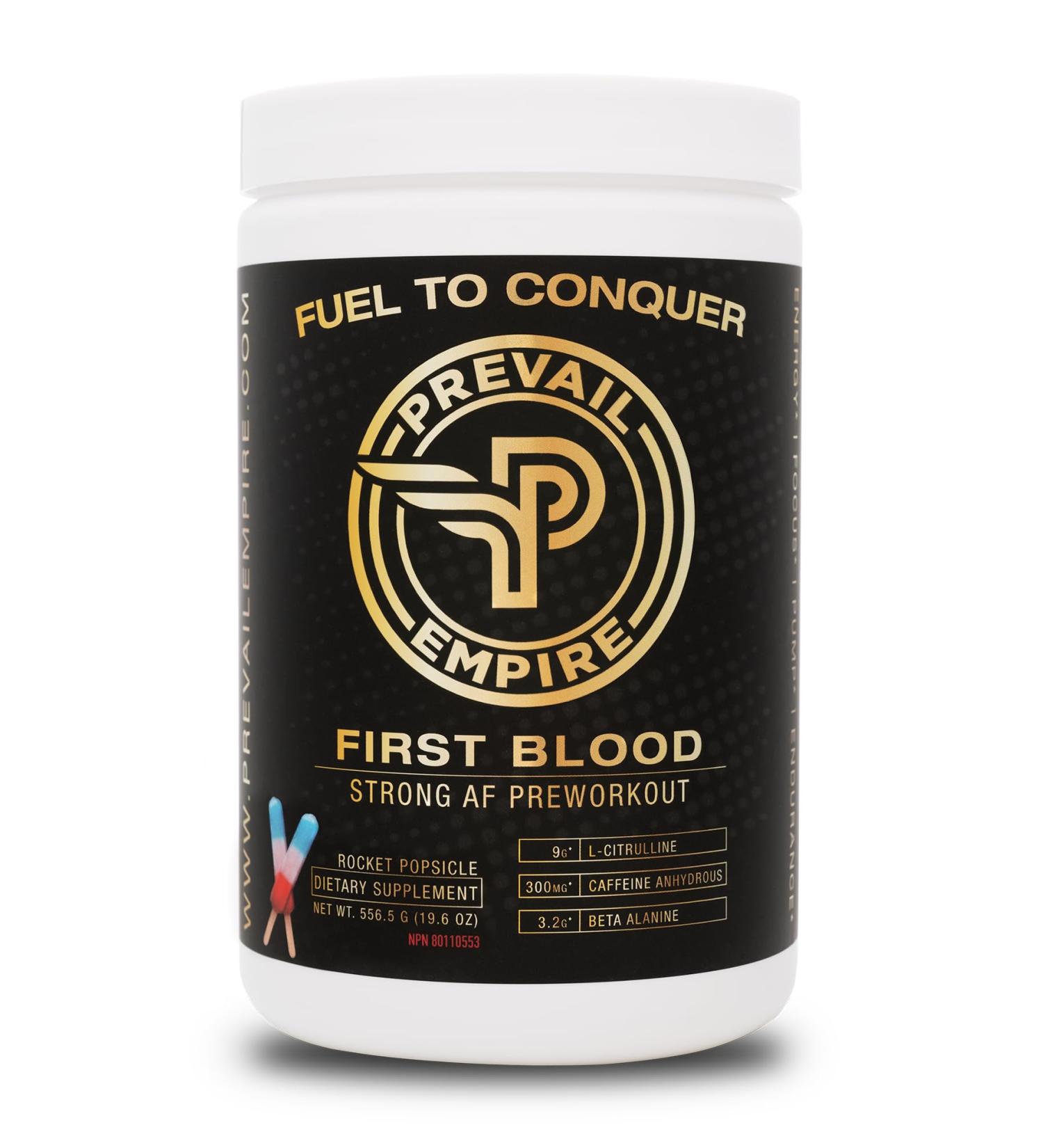 First Blood Strong AF Pre-Workout (556.5 Rocket Pop) Rocket Pop 556.5 - Buy Online on SooperMarket.com