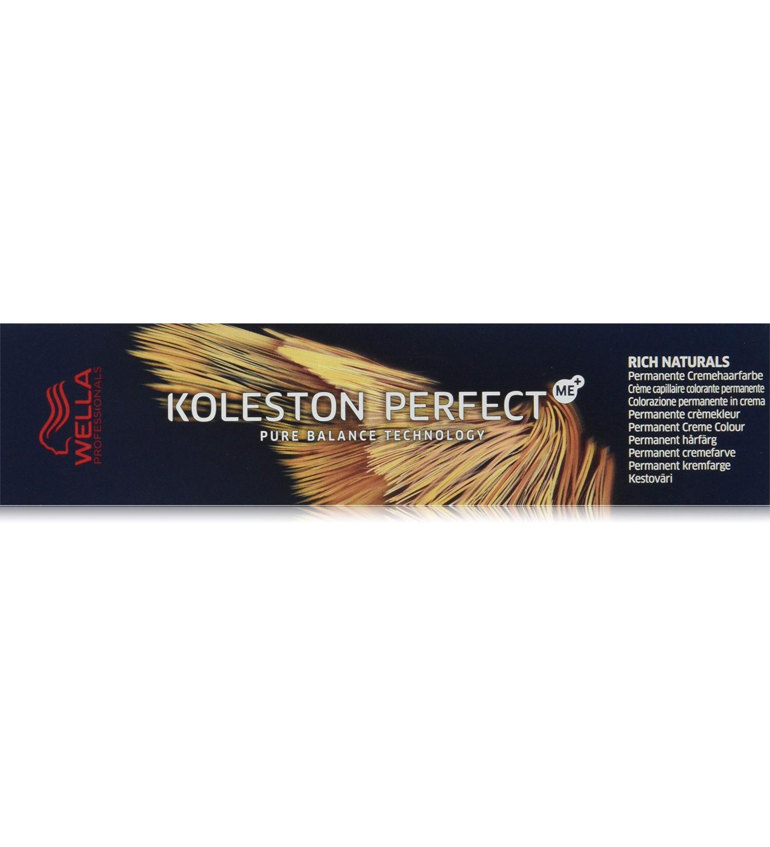Wella Koleston Perfect MePlus 7/18 Medium Blonde Ash-Pearl Hair Colour 60ml - Buy Online on SooperMarket.com