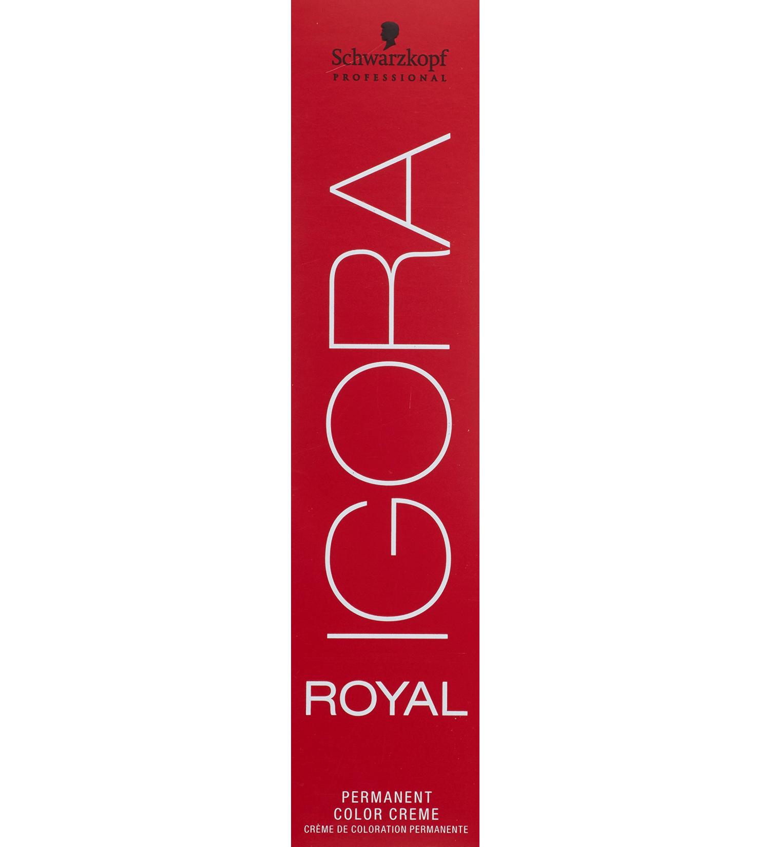 Schwarzkopf Royal IGORA Permanent Hair Color 6-00 - Dark Blonde Natural Extra 60g - Buy Online on SooperMarket.com