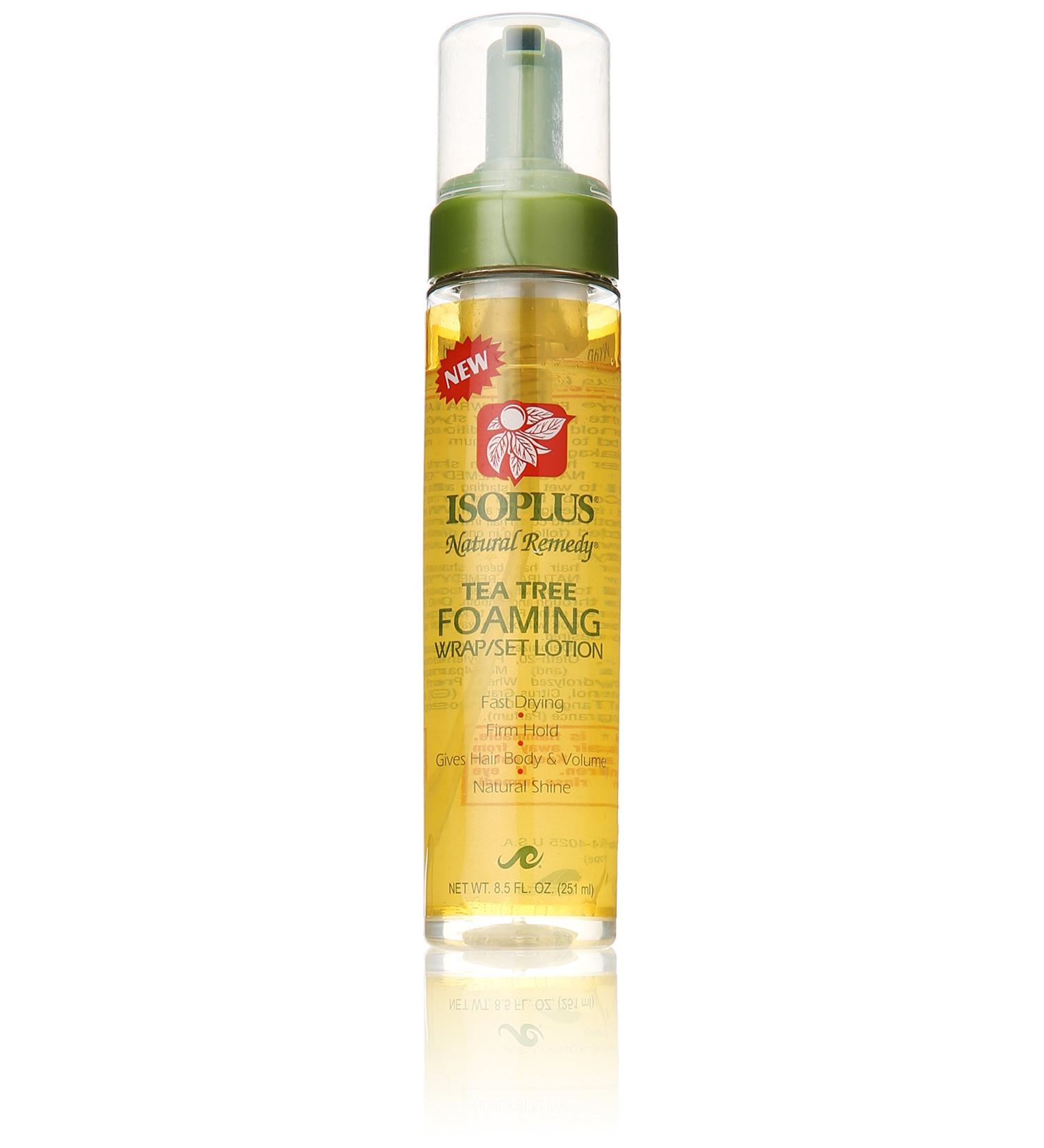 Isoplus Tea Tree Foaming Wrap Lotion 8.5 Oz - Natural Remedy - Buy Online on SooperMarket.com