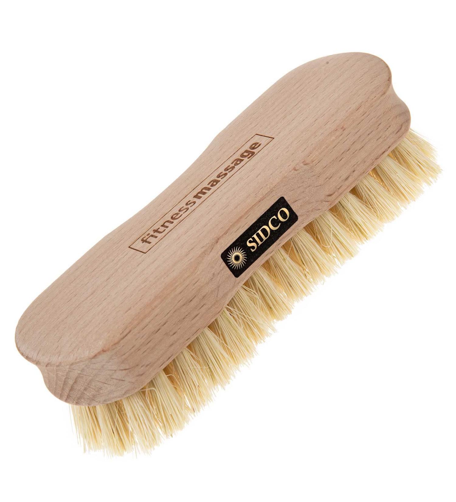SIDCO Wooden Sauna Massage Brush | Back & Body Fitness Brush for Deep Tissue Relief - Buy Online on SooperMarket.com