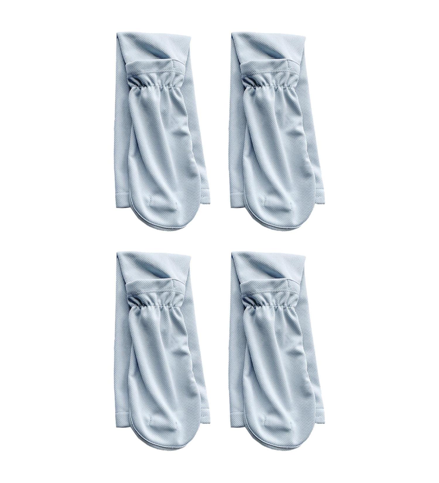 YOXIER Outdoor Arm Sleeves Arm Cover Sun Protection Women Arm Wrap Washable for Cycling Blue 2 Pcs