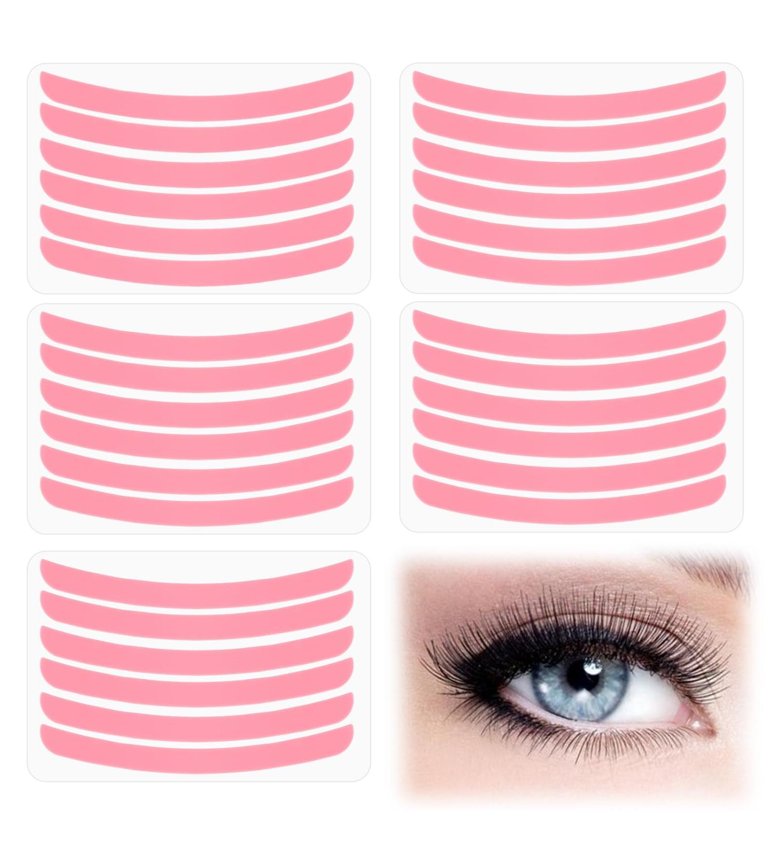 Amaxiu 30Pcs Lash Lift Ribbon Reusable Lash Lift Pads Silicone Rods Lash Lift Shields Lash Lift Rods Ribbon Kit Eyelash Lifting Compensator Silicone Perm Ribbon Makeup Beauty Tools(Pink) - Buy Online on SooperMarket.com