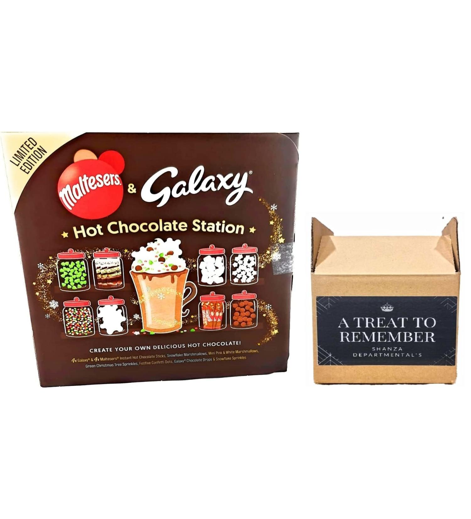 Maltesers & Galaxy Hot Chocolate Station With Mini Marshmallow & Chocolate Sprinkles Gift Set | By SHANZA DEPARTMENTAL - Buy Online on SooperMarket.com