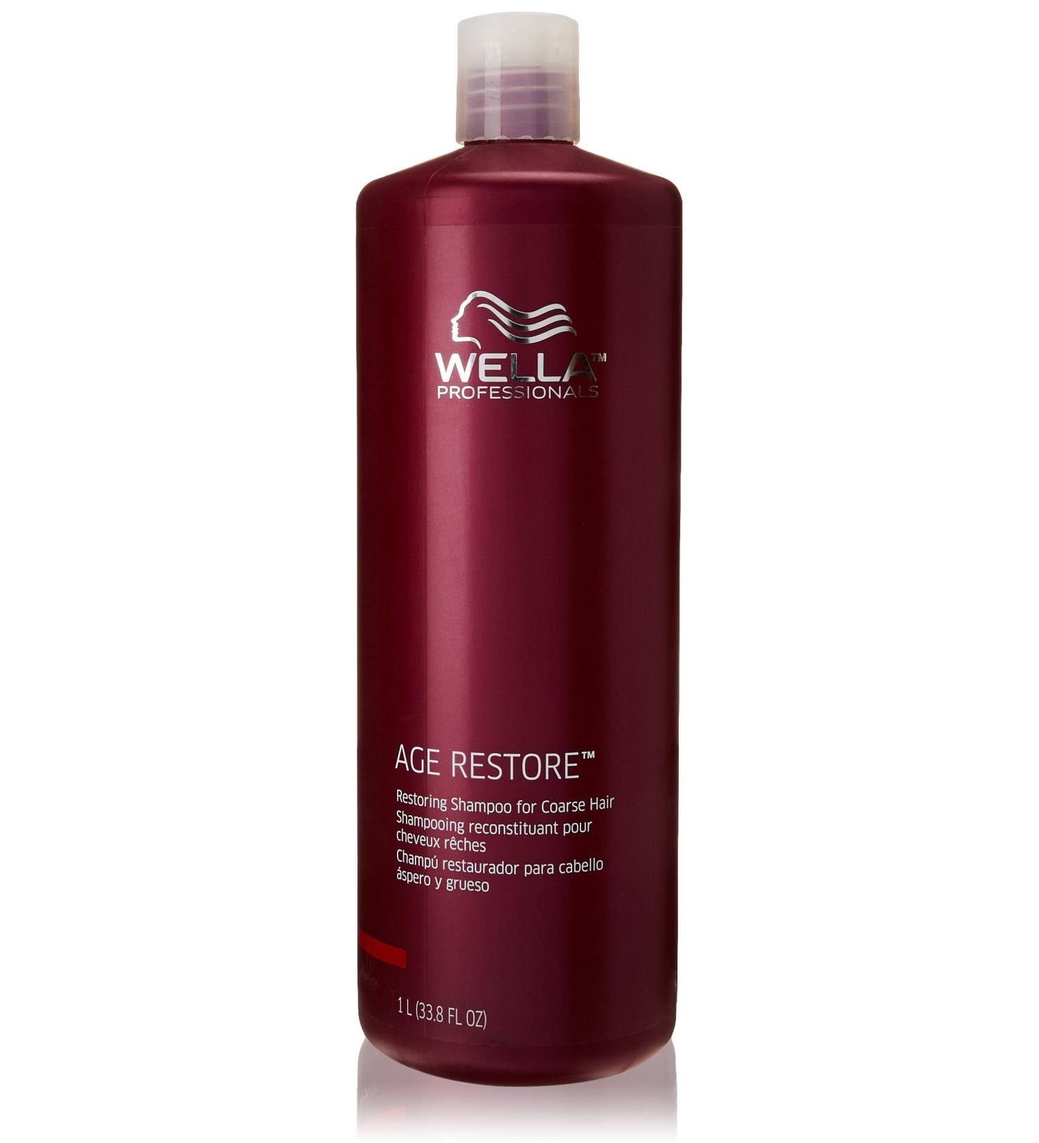 Wella Age Restore Damage Repai Shampoo for Coarse Hair for Unisex 33.8-Ounce - Buy Online on SooperMarket.com