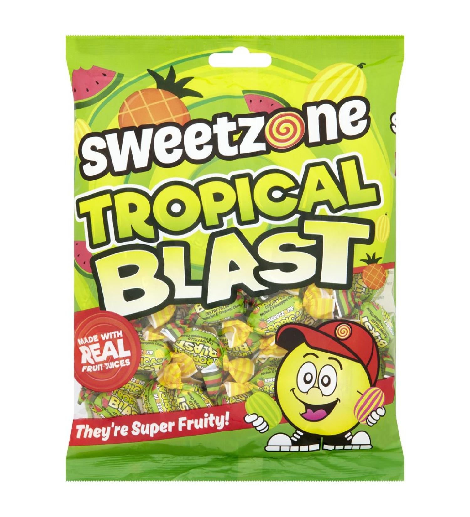 SweetZone Tropical Blast Candy 225 g