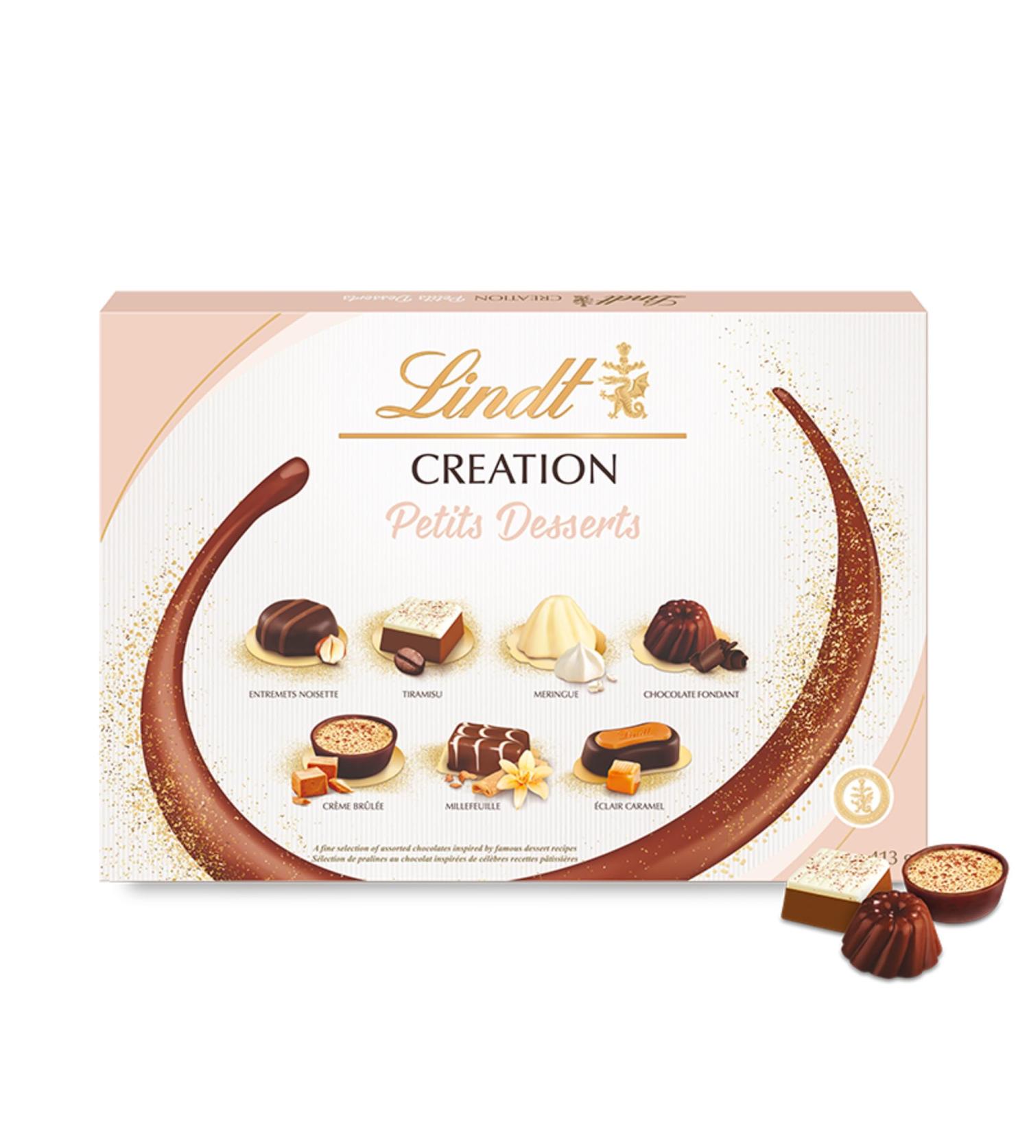 Lindt Creation Petits Dessert Assorted Chocolate Box 413g Gift Box - Buy Online on SooperMarket.com