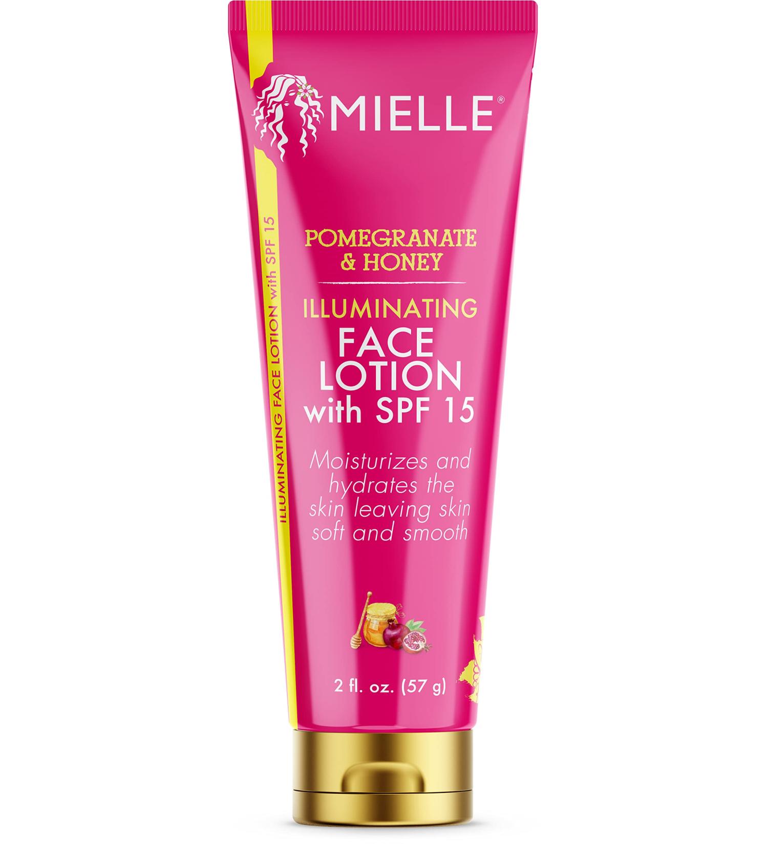 Mielle Organics Pomegranate & Honey Illuminating Face Lotion with SPF15 2oz - Buy Online on SooperMarket.com