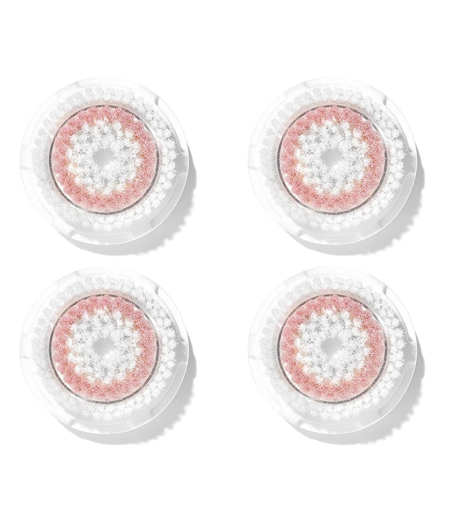 Clarisonic Radiance Facial Cleansing Brush Head Replacement - 4 Count | Compatible with Mia 1, Mia 2, Mia Fit, Alpha Fit, Smart Profile Uplift | Alpha Fit X | Radiance Brush Head - Buy Online on SooperMarket.com