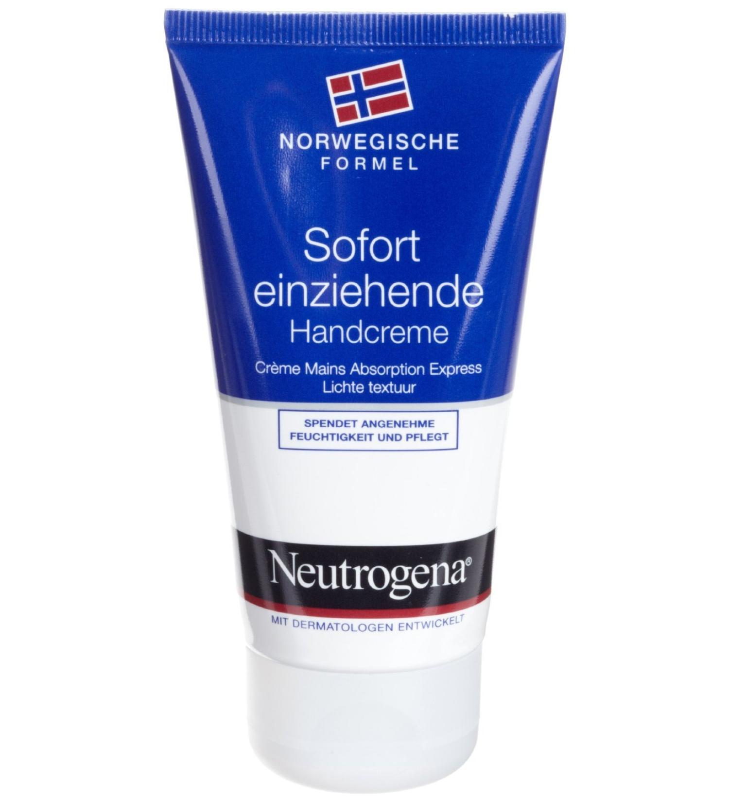 Neutrogena Instantly Absorbing Hand Cream 75 ml tube