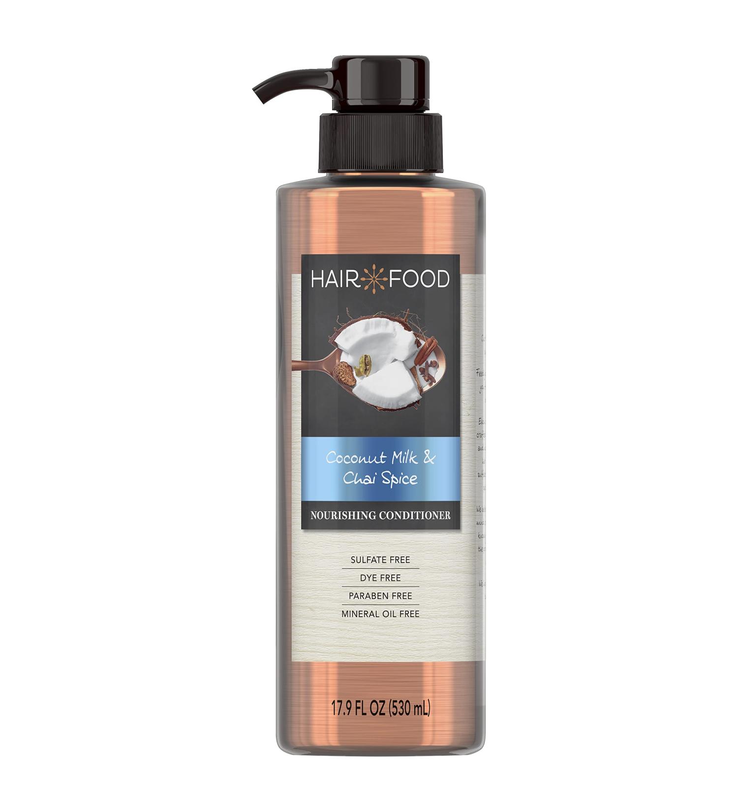 Sulfate Free Nourishing Conditioner - Coconut & Chai Spice Hair Food Treatment 17.9 FL OZ - Buy Online on SooperMarket.com