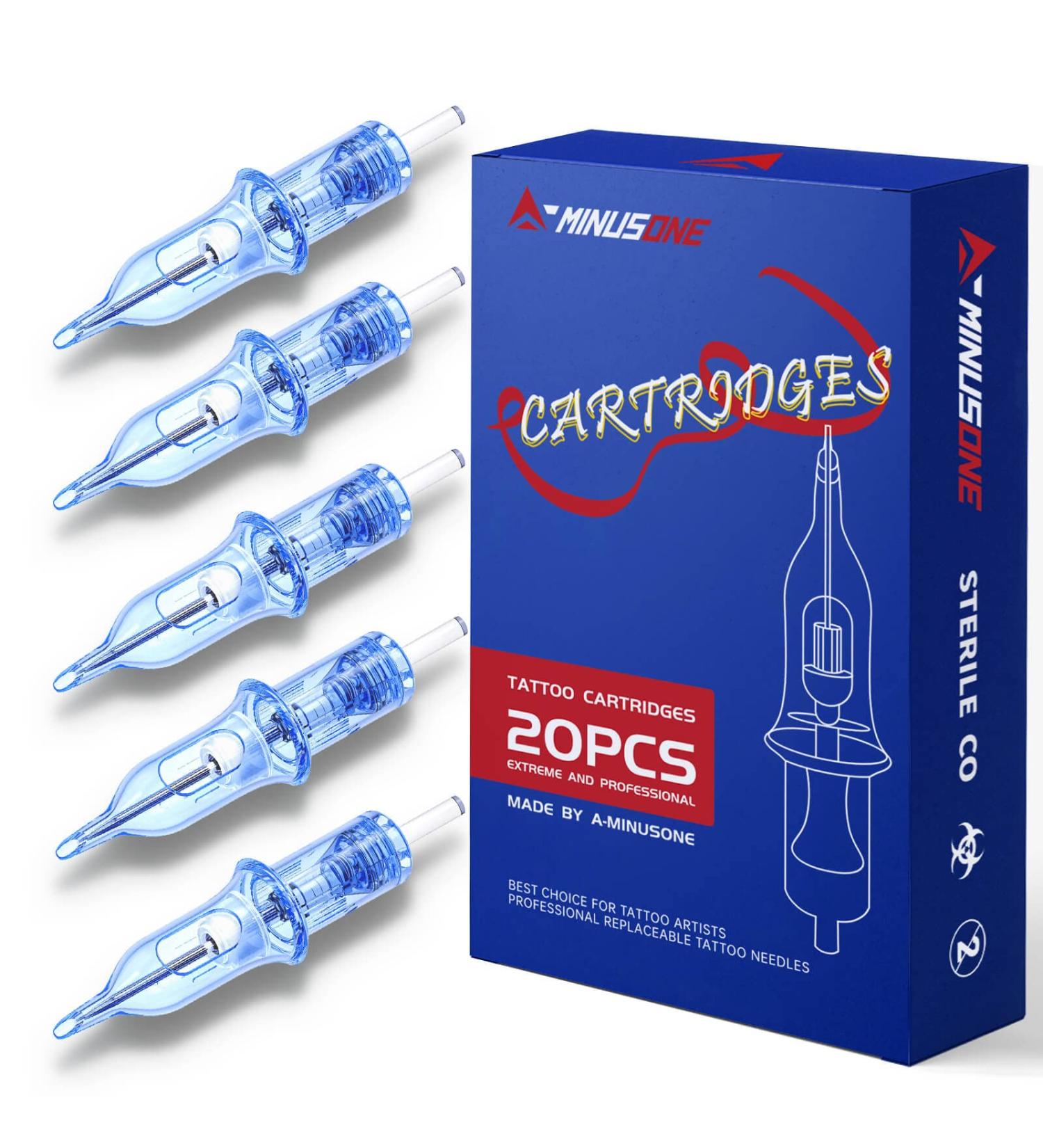 20PCS A-minusone 7RL Tattoo Needles - Standard 12 Round Liner Cartridge Needles for Rotary Pen - Buy Online on SooperMarket.com