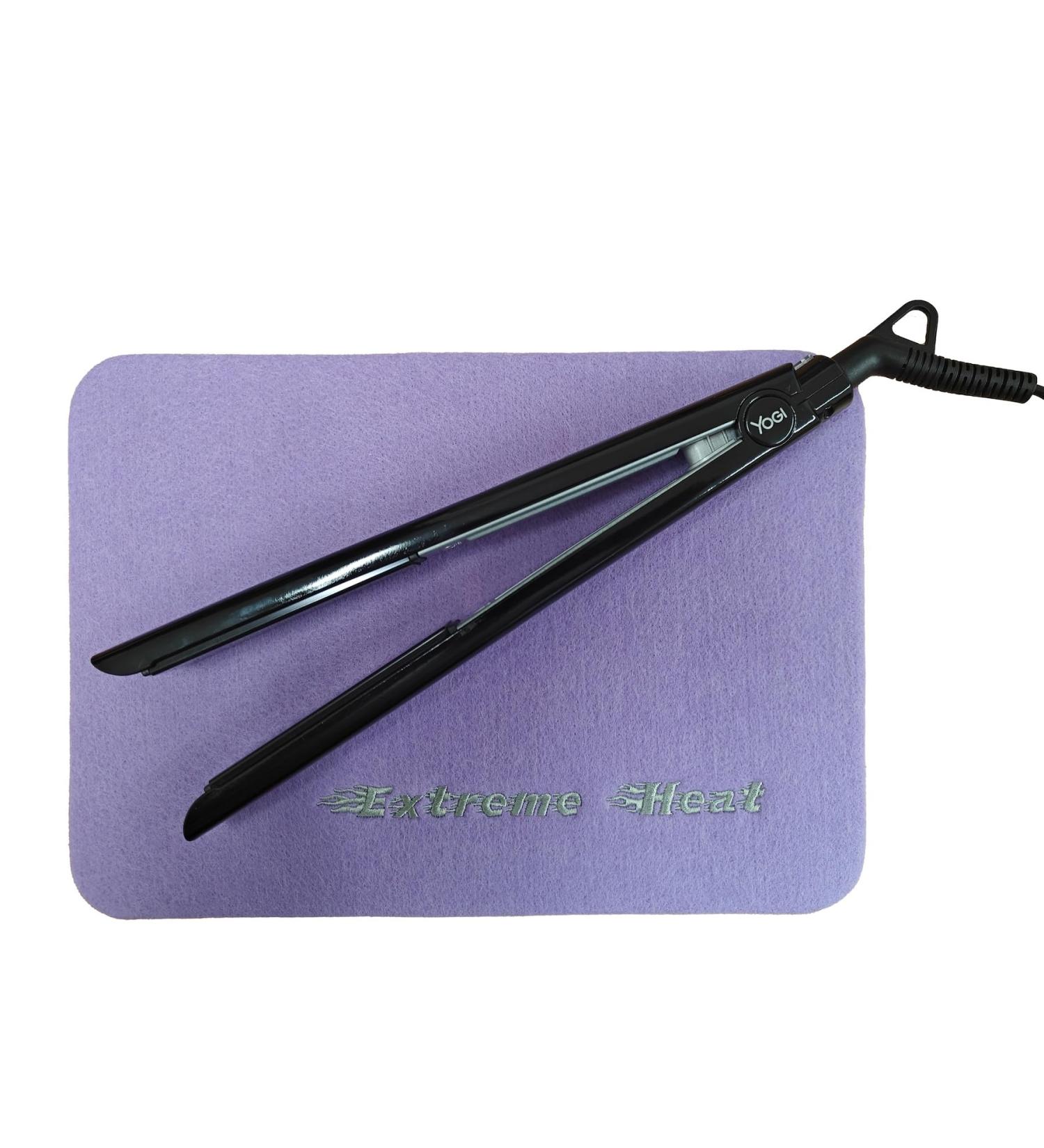 Extreme Heat Protection Safety Flat Mat for GHD Hair Straighteners and Tongs etc (Purple) - Buy Online on SooperMarket.com