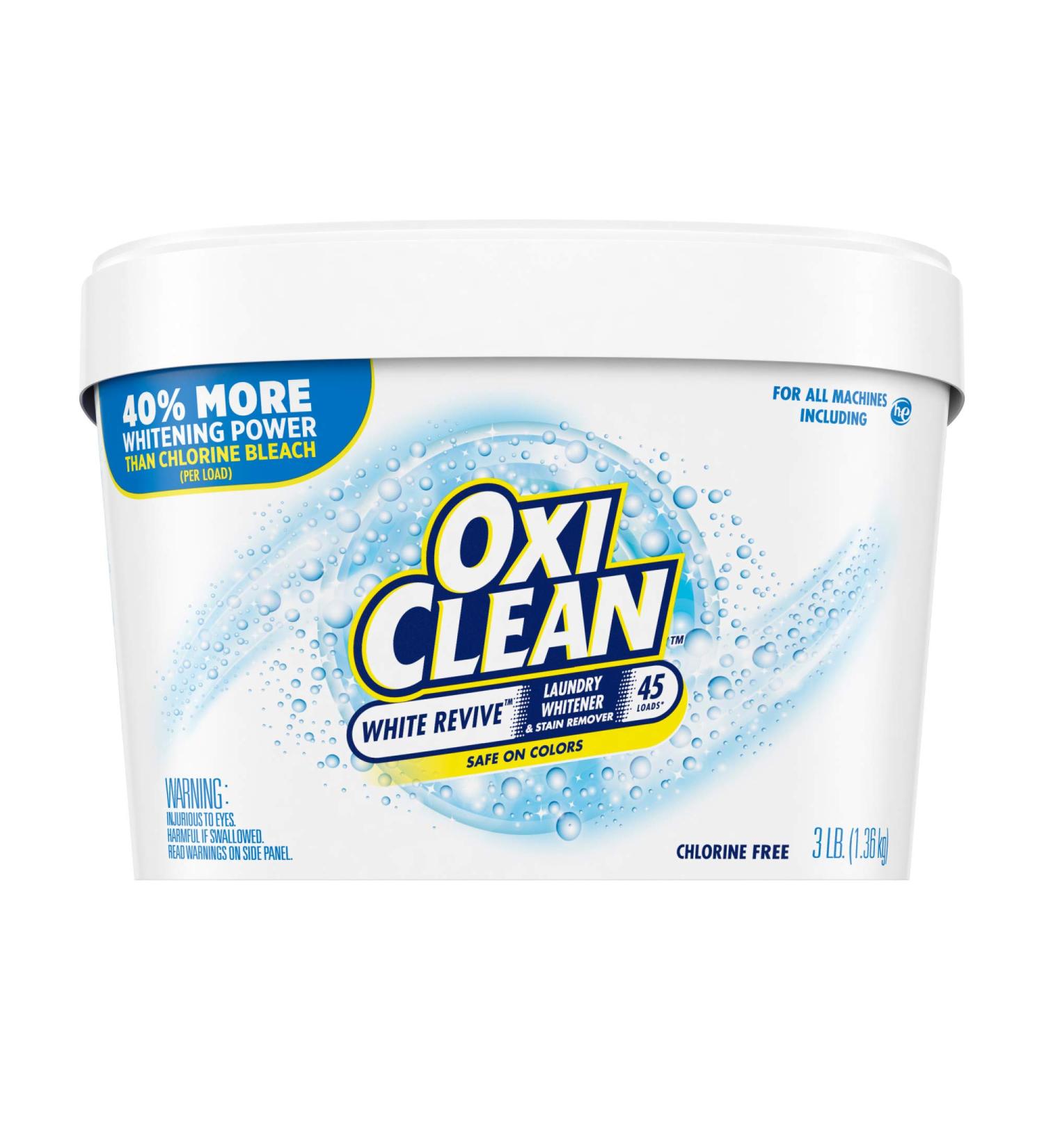 OxiClean White Revive 3 lbs - Laundry Whitener & Stain Remover - Buy Online on SooperMarket.com