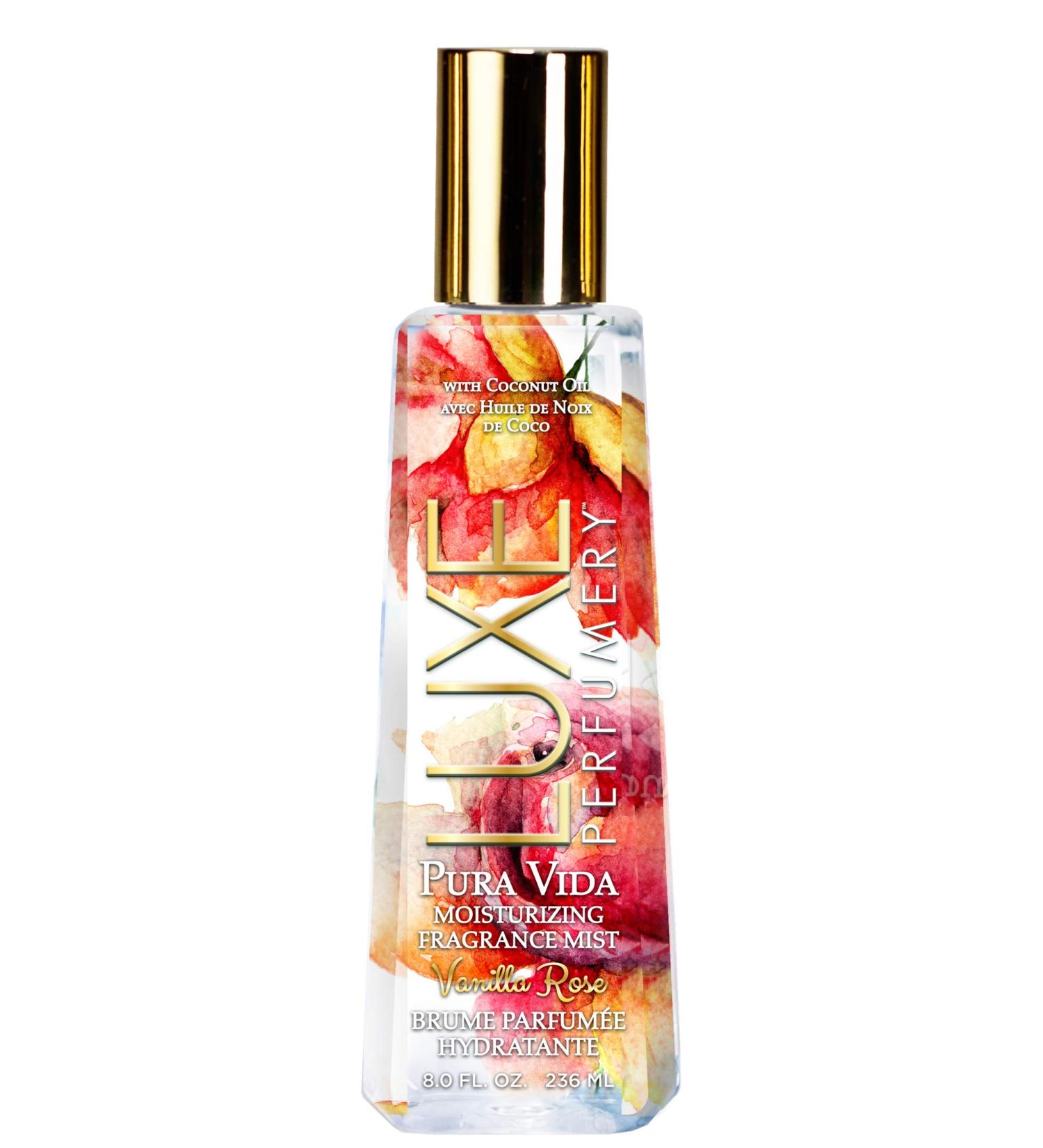 Belcam Bath Therapy Luxe Perfumery Pura Vida Vanilla Rose Moisturizing Fragrance Mist 236 mL Vanilla Rose 7.98 Fl Oz (Pack of 1) - Buy Online on SooperMarket.com
