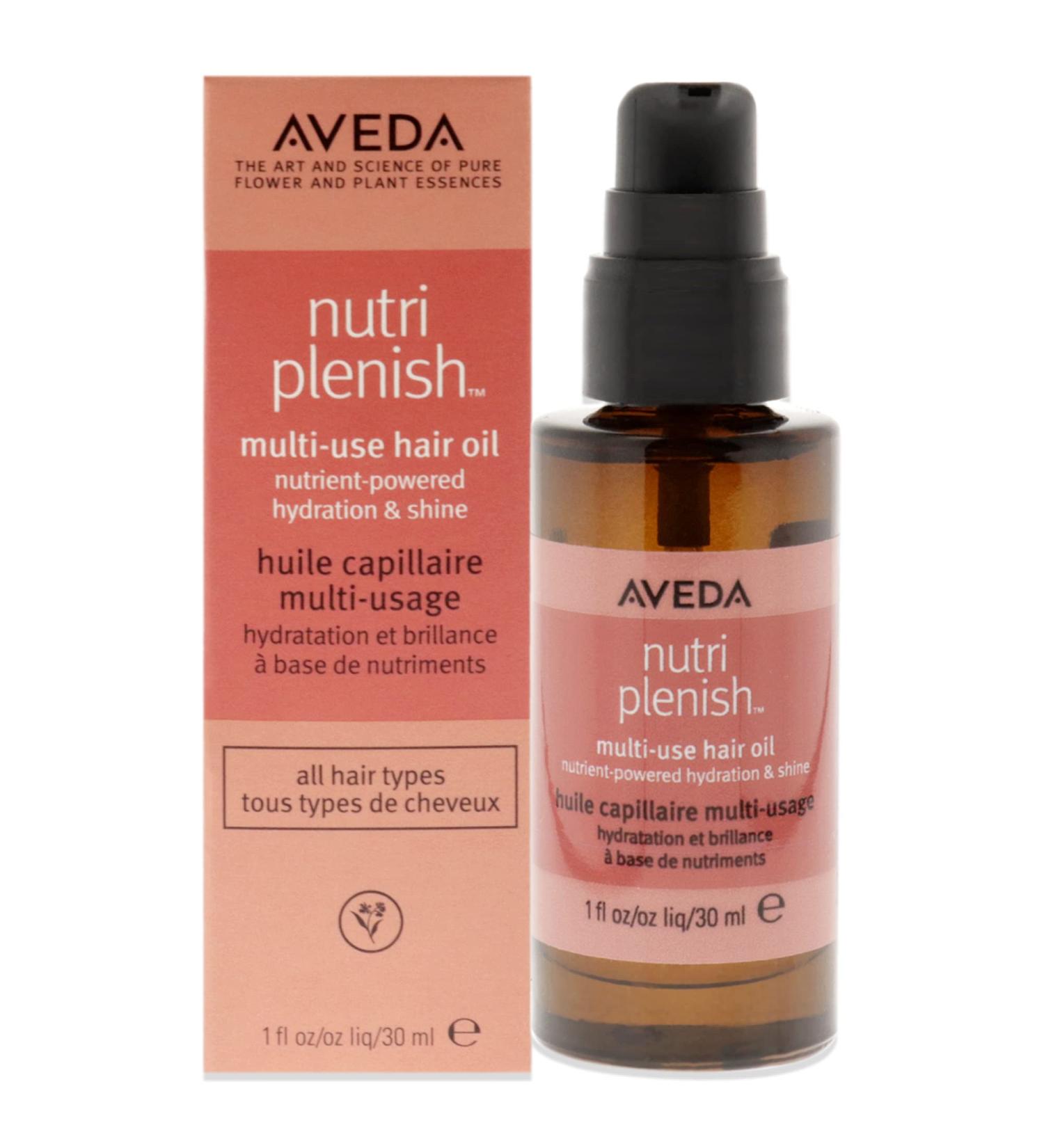 Aveda Nutriplenish Multi-Use Hair Oil 1 oz - Nourishing Hair Treatment - Buy Online on SooperMarket.com