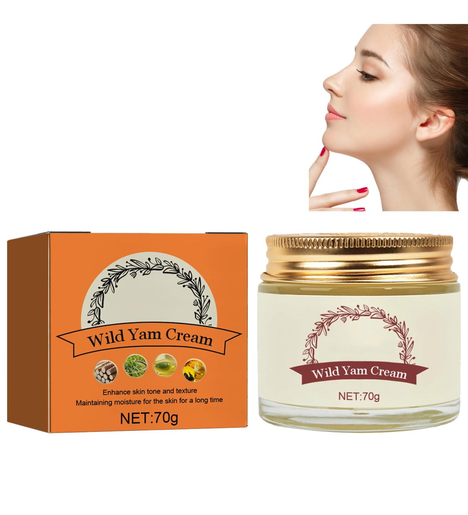 KOAHDE Anti Aging Soft Face Cream Wild Yam Moisturizing Face Cream Moisturizing Anti Wrinkle Cream Wild Yam Collagen Moisturizing Cream Wild Yam Whitening Moisturizing Cream Wild Yam Anti Aging Cream - Buy Online on SooperMarket.com