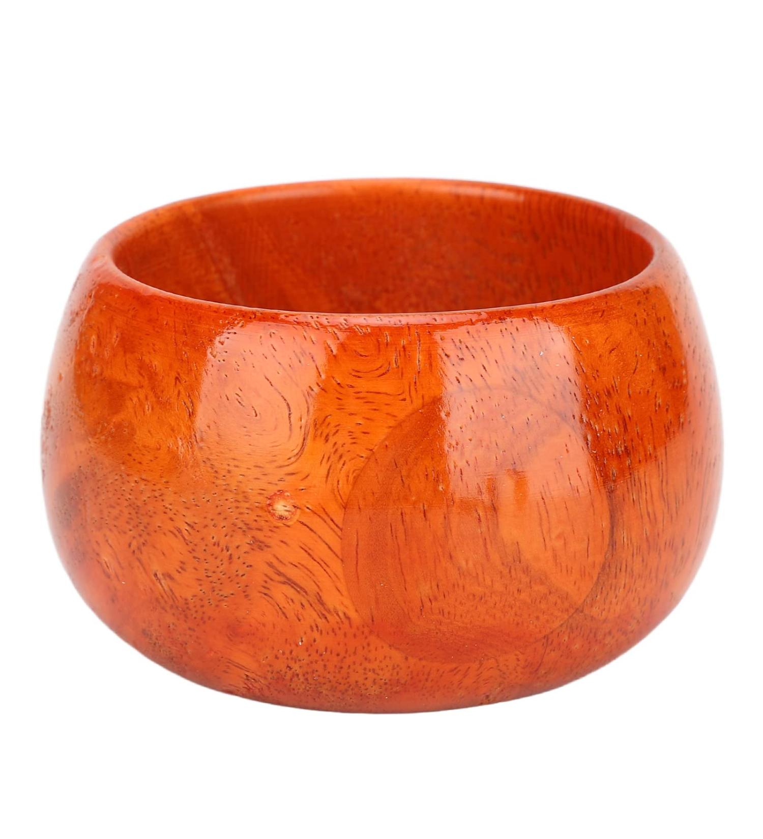 Handmade Wooden Shaving Soap Bowl - Portable & Eco-Friendly Razor Cleaning Cup - Buy Online on SooperMarket.com