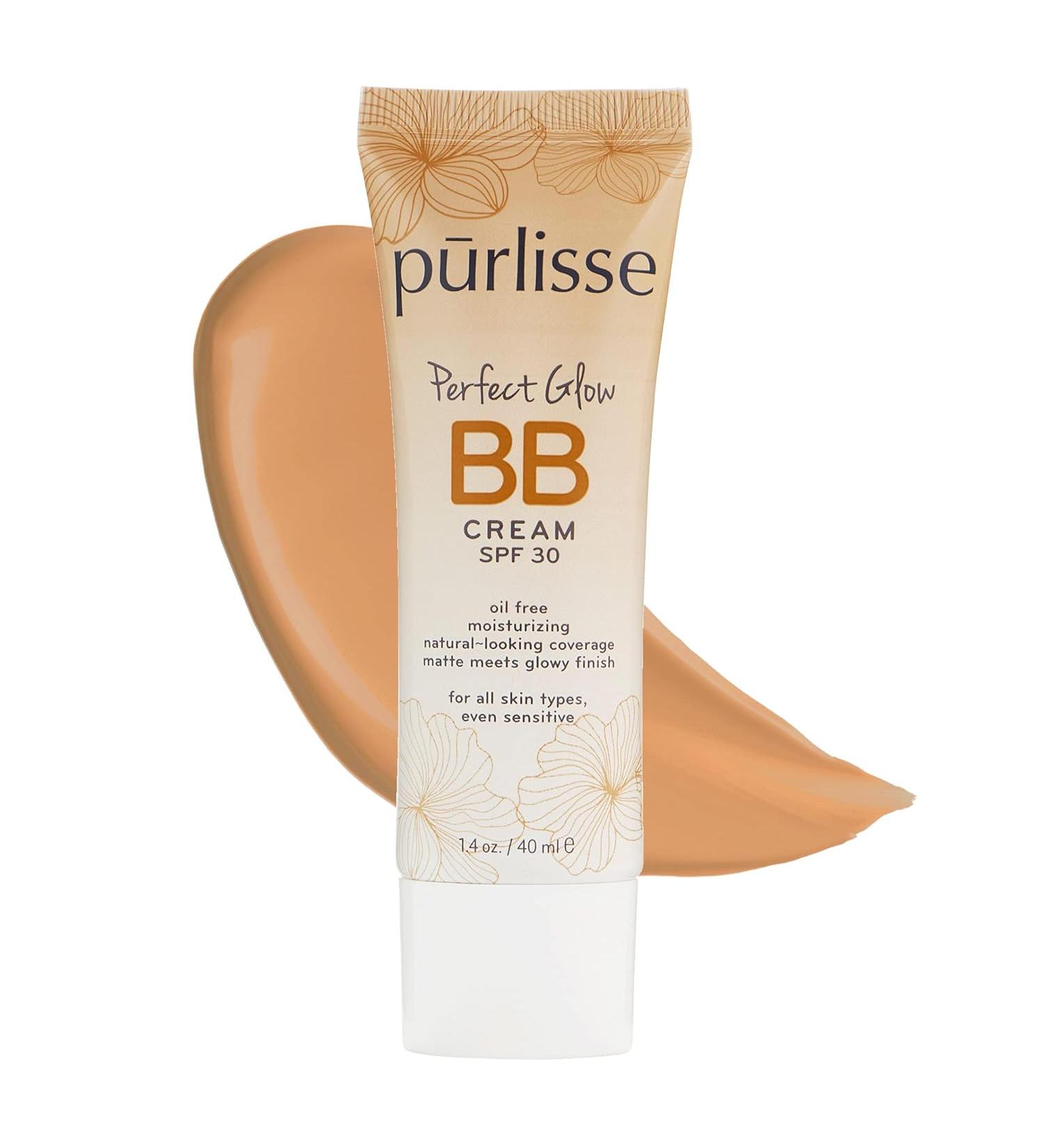 Purlisse Perfect Glow BB Cream SPF 30 in Medium Golden - for Radiant Skin - Buy Online on SooperMarket.com