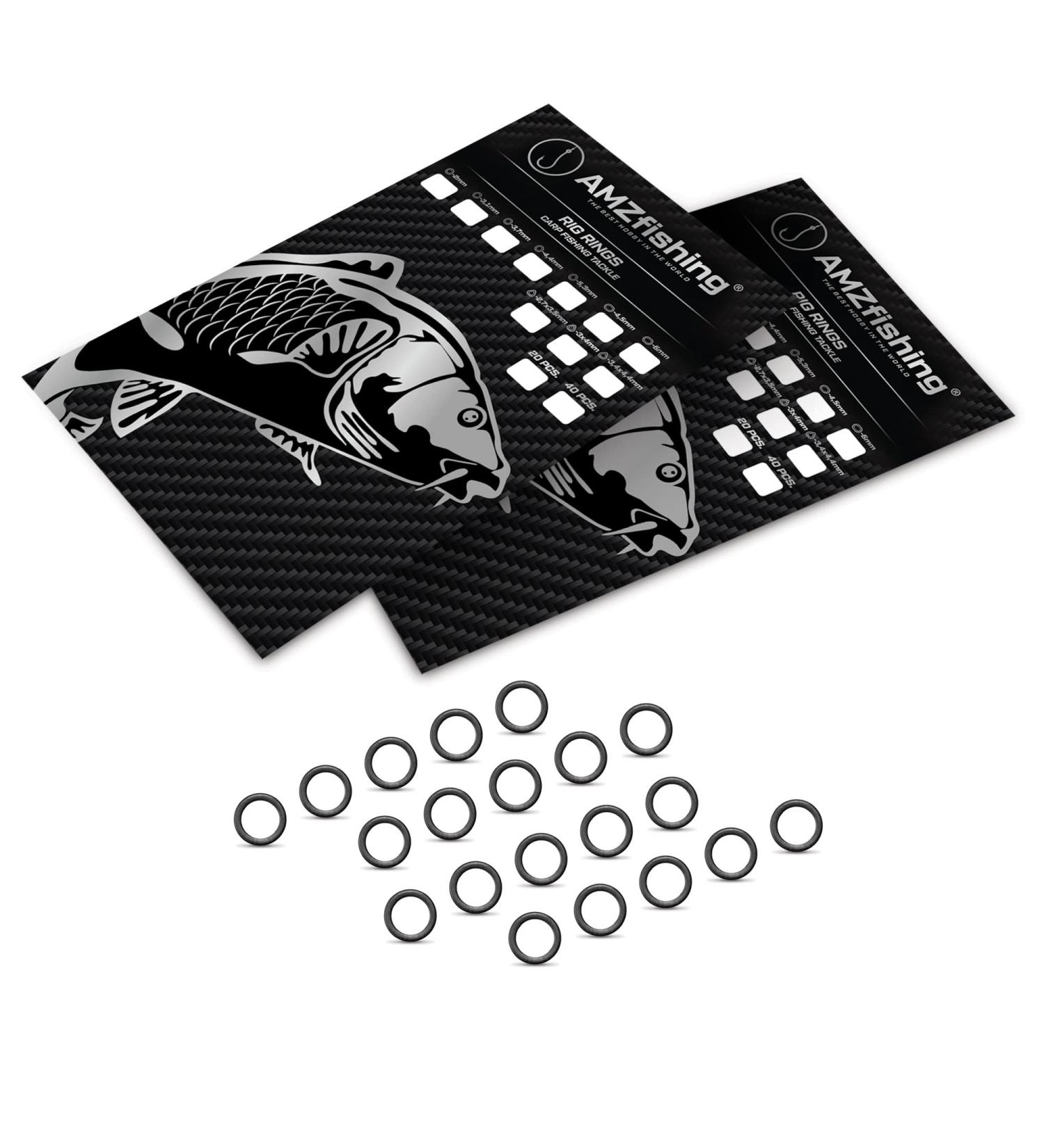 NEW AMZFISHING 20x Rig-Ring | Premium Carp Fishing Accessories | Tear Drop S (2.7x3.5mm) | International Shipping Available - Buy Online on SooperMarket.com