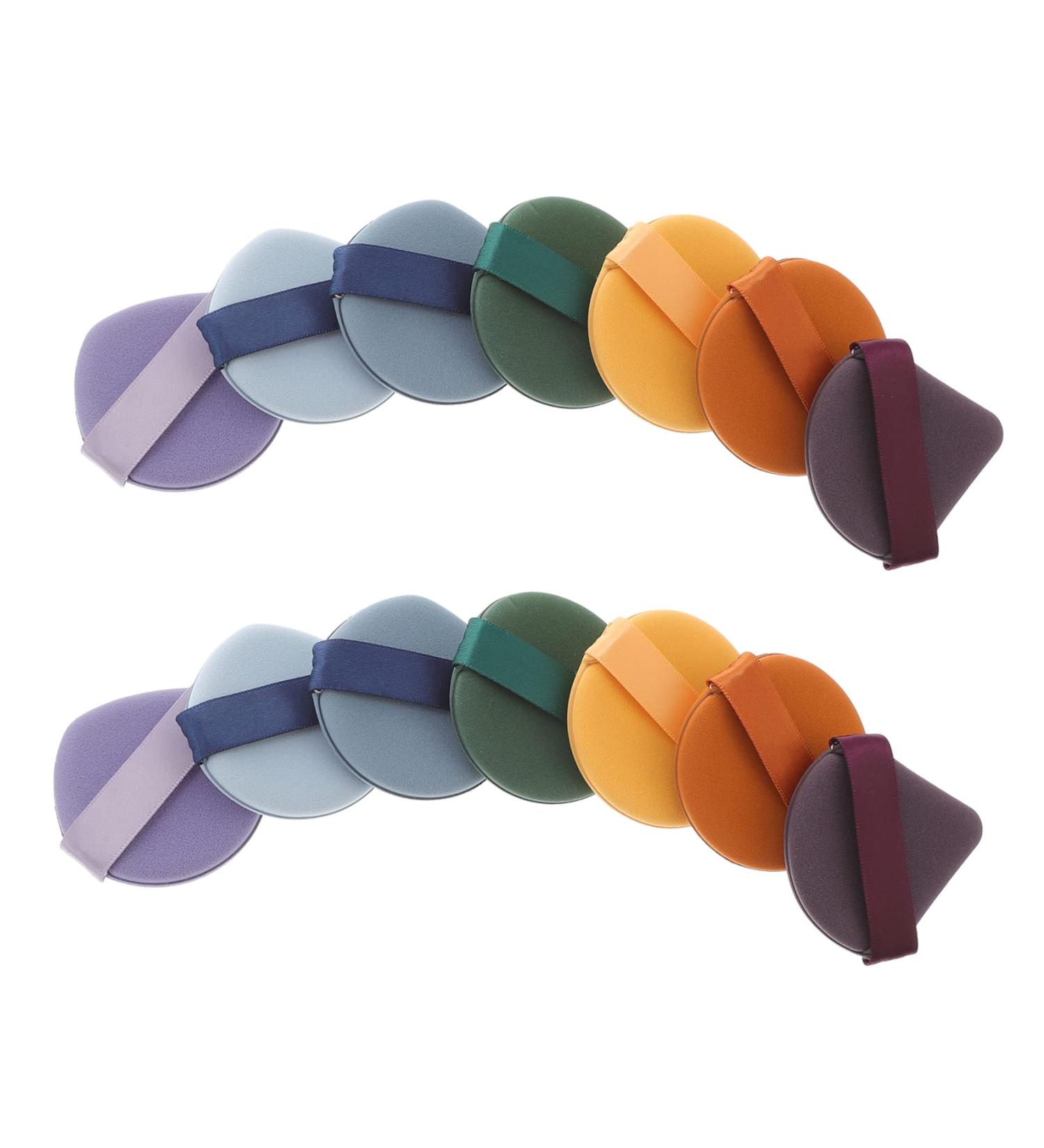 Angoily Dual-Use Makeup Sponge - 2 Boxes Wet & Dry Facial Puffs for Foundation & Powder - Natural Cotton Cosmetic Applicator - Buy Online on SooperMarket.com