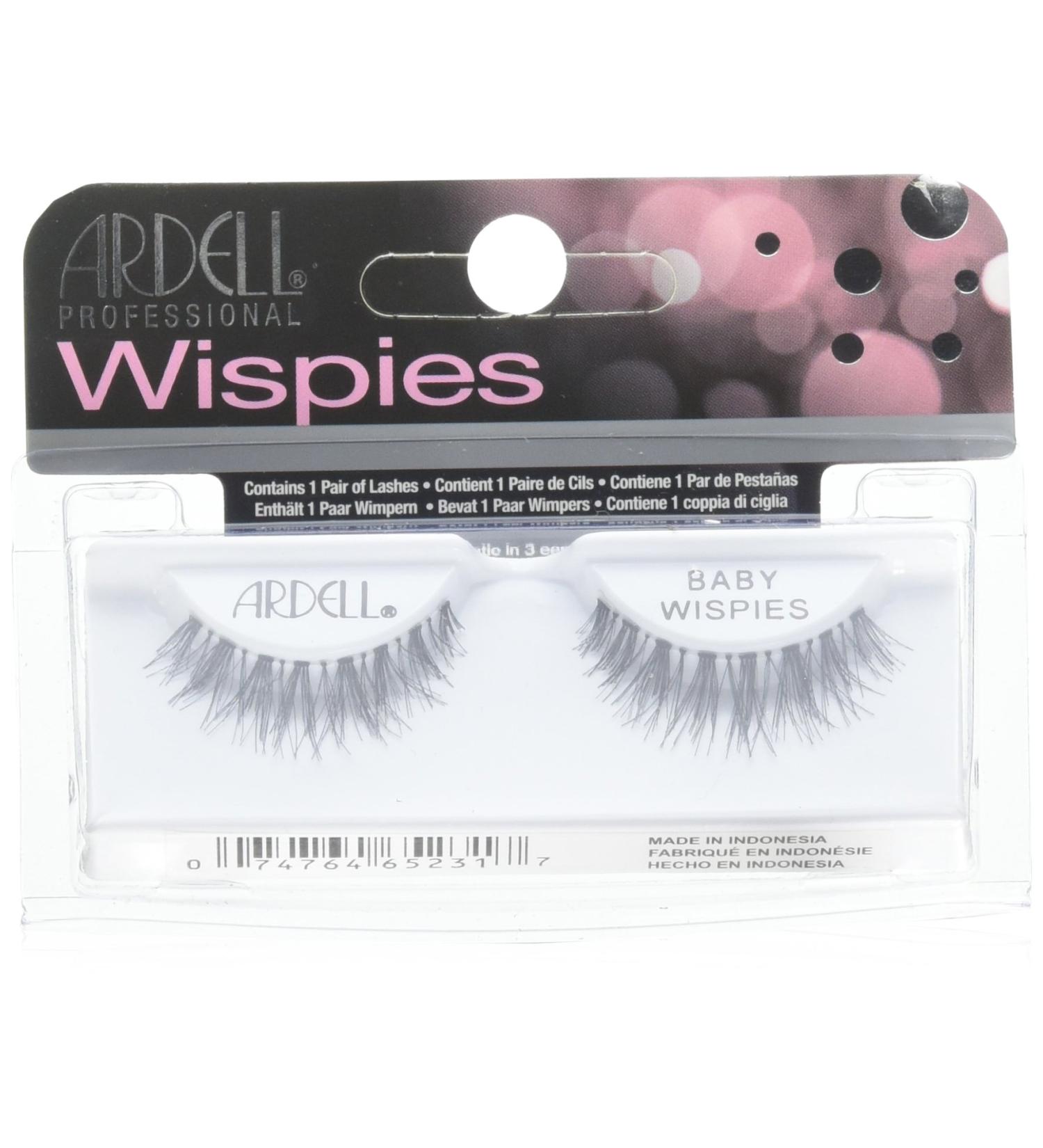 Ardell Baby Wispies Black Black Eyelashes - 2 Count - Buy Online on SooperMarket.com