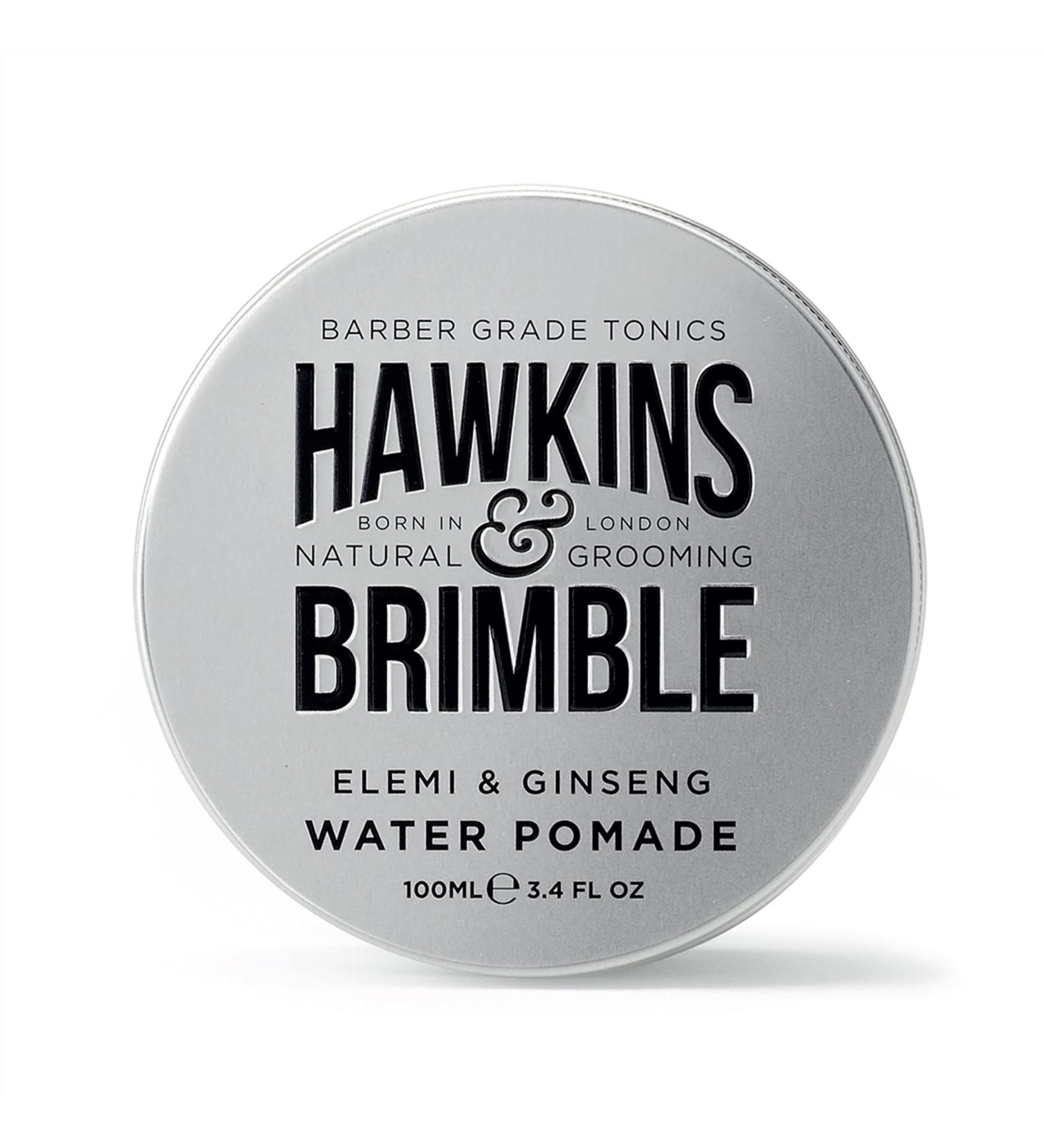 Hawkins & Brimble Gentlemen's Water Pomade - 100ml Pack - Daily Ritual Hair Styling with Elemi & Ginseng - Firm Hold Pomade for Men - Buy Online on SooperMarket.com