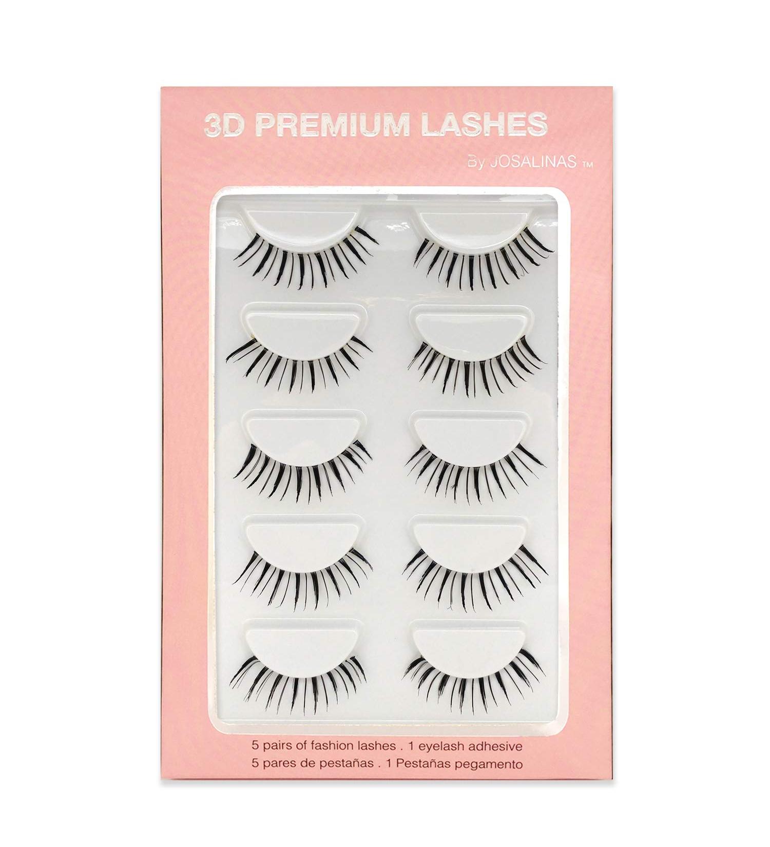 Faux Eyelashes Extensions Natural Soft 5 Pairs False Lashes Extensions June
