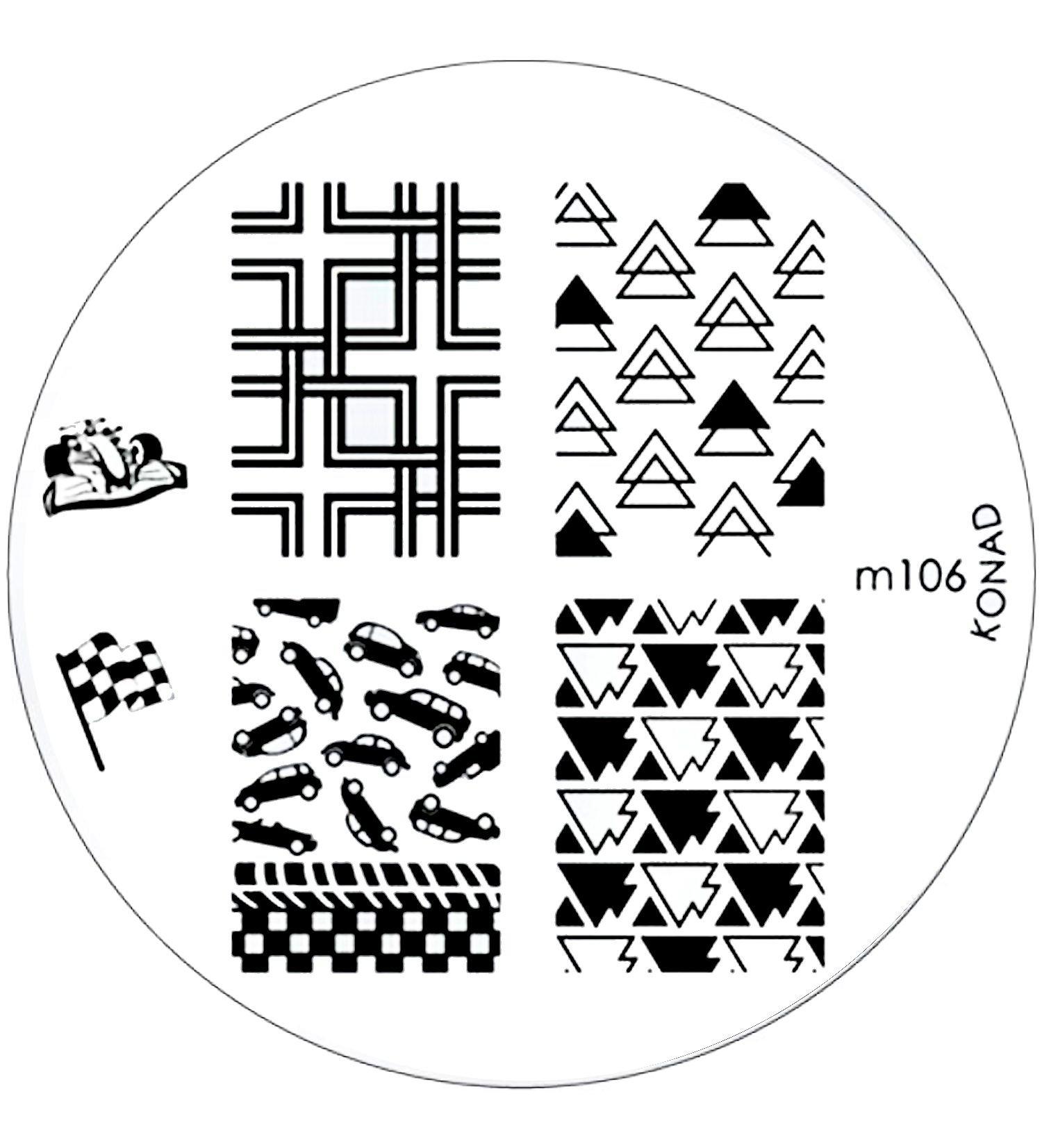 STAMPING STENCIL # M-106 Car Vehicle Rally Motorsport