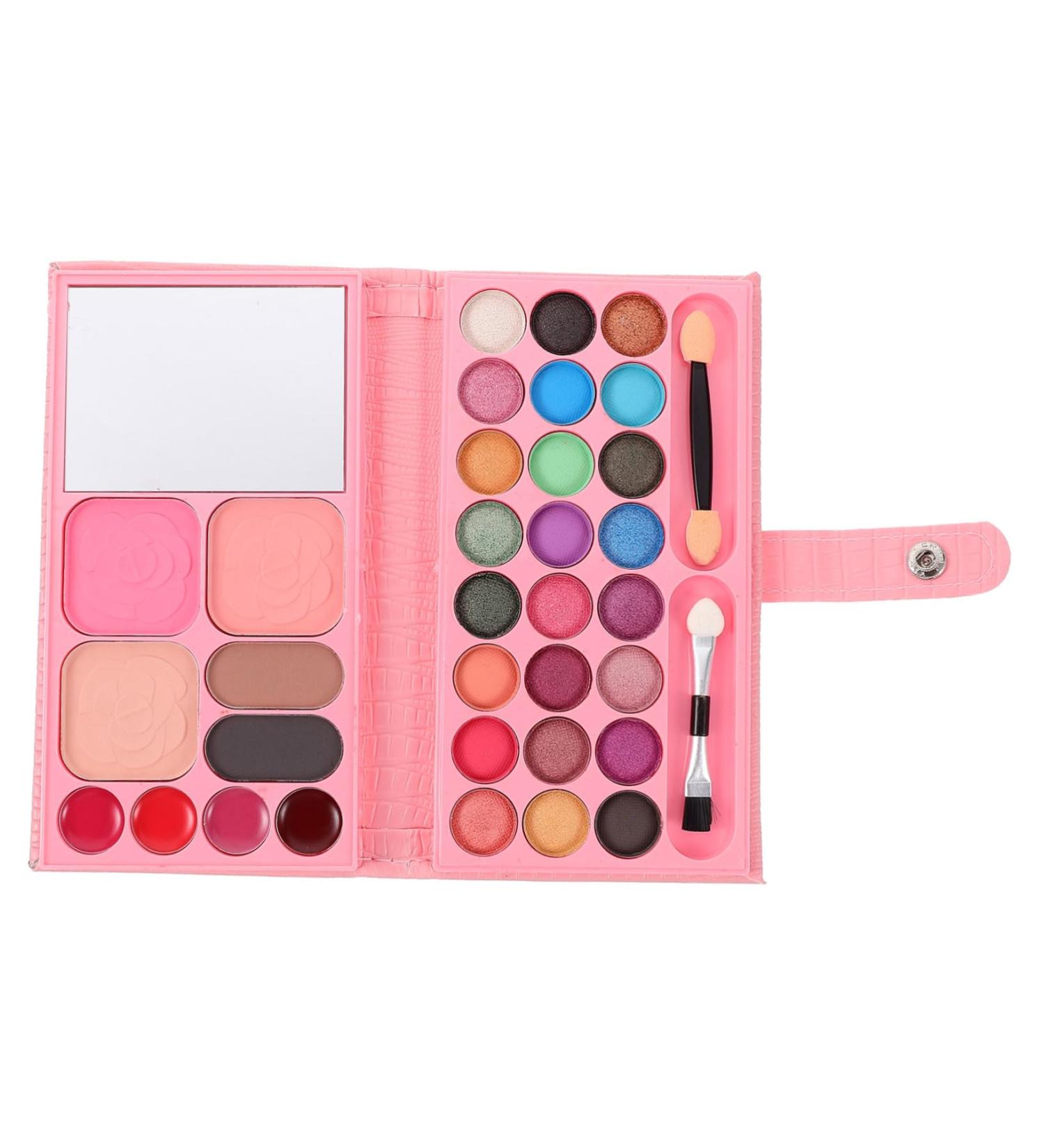 FOYTOKI 2pcs 33 Makeup Palette Glitter Eye Shadow Rainbow Palette - Buy Online on SooperMarket.com