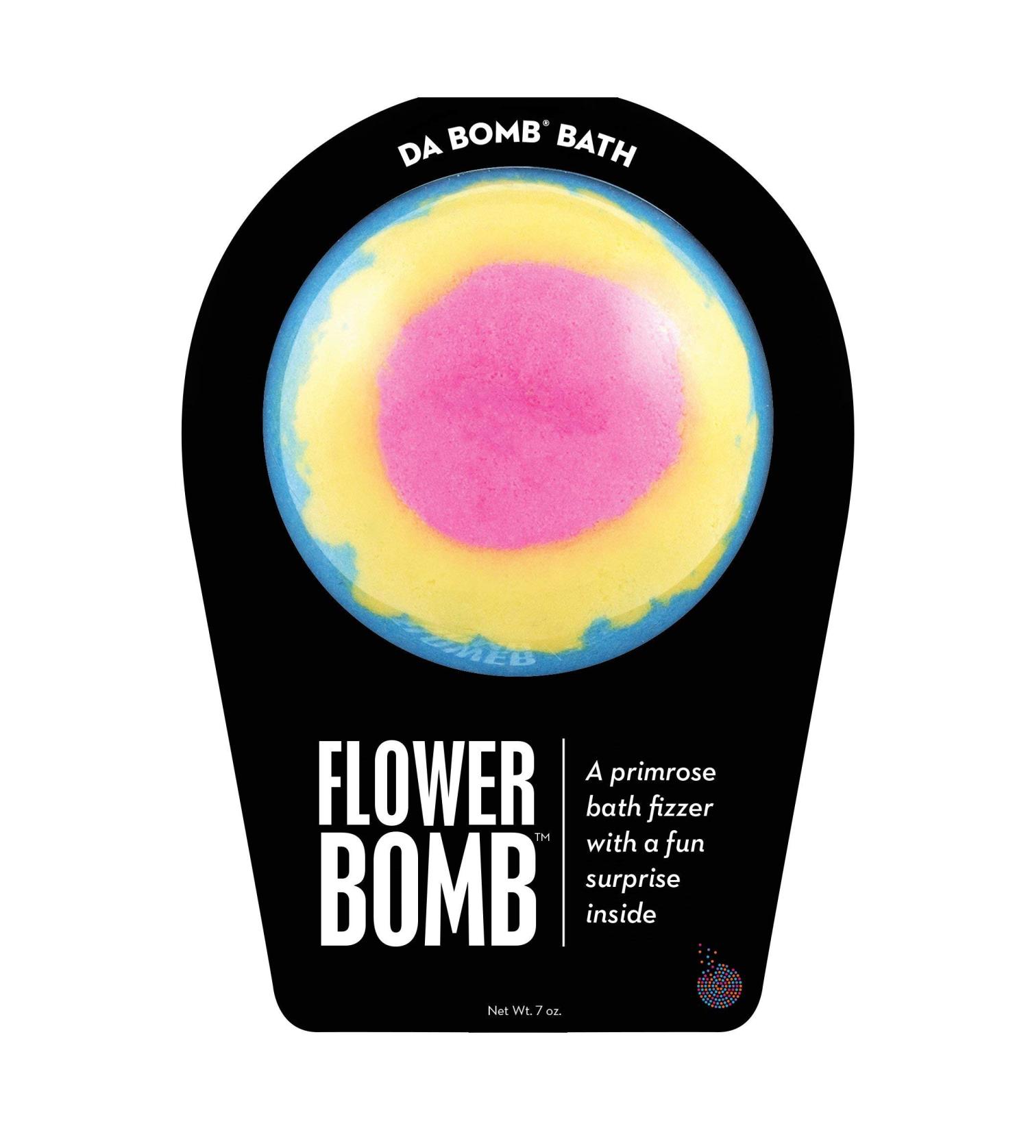 DA BOMB Flower Bath Bomb 7oz - Luxurious and Relaxing Floral Scented Bath Fizzies - Buy Online on SooperMarket.com