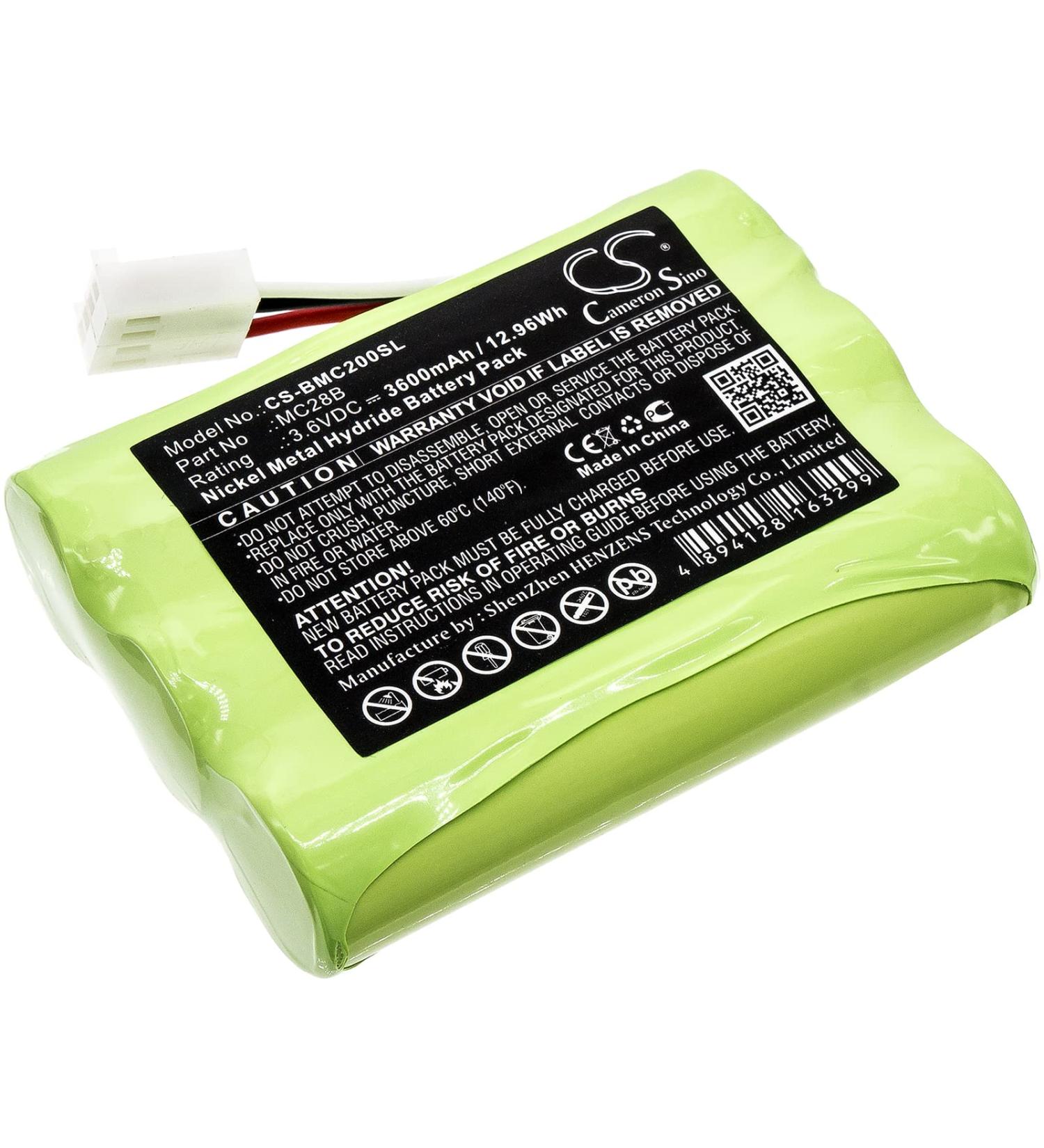 3600mAh Replacement Battery for Beamex MC2 Series - MC2-MF MC2-TE MC2-IS MC2-PE MC28B (3.6V) | International Shipping Available - Buy Online on SooperMarket.com