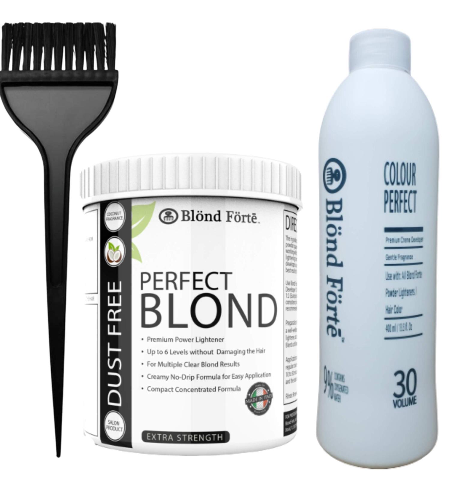 White Lightening Powder 30 Volume Bleach Kit with 9% Developer - 1.1lb Tub - Buy Online on SooperMarket.com