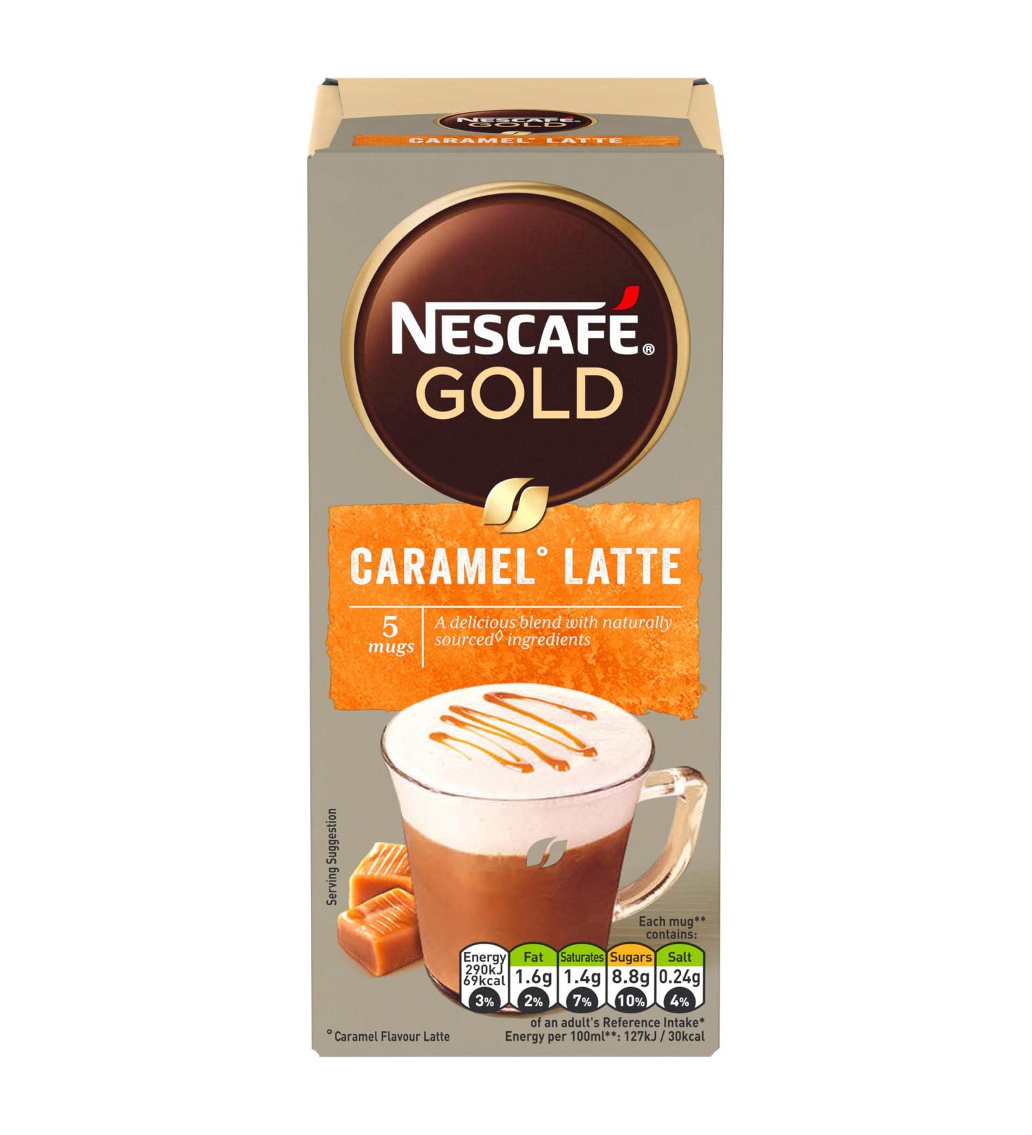 Nescaf Gold Caramel Latte 5 x 17g (85g)
