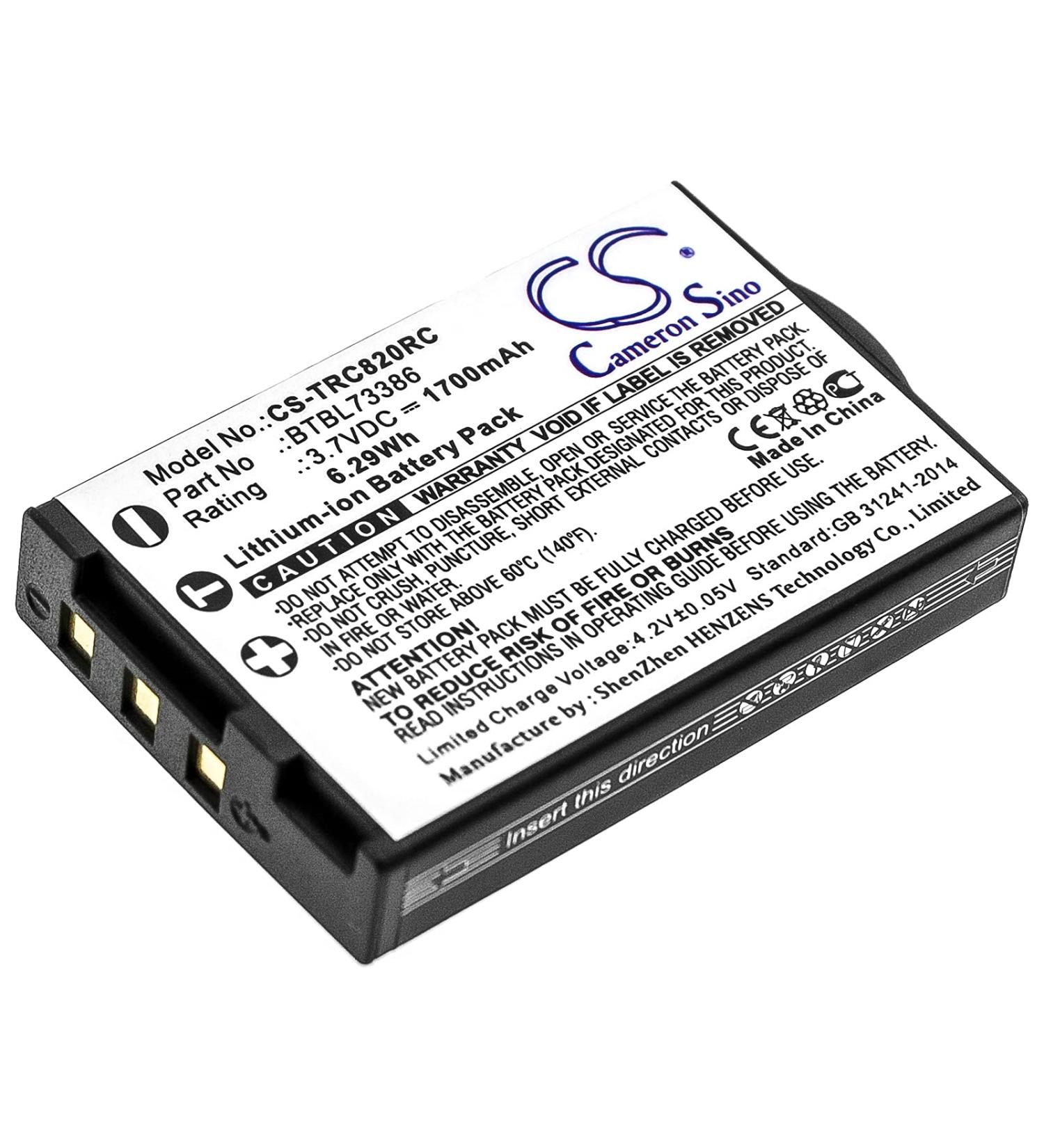 Battery Replacement for URC TRC-820 TRC-1080 RM-2 R100 - High-Quality Replacement Batteries for Remote Controls - Buy Online on SooperMarket.com