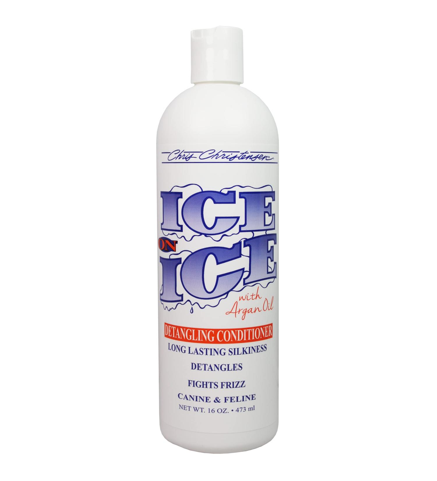 Chris Christensen Ice On Ice Conditioner - Detangling & Shine for Hair | Professional Hair Care 473ml | International Shipping Available - Buy Online on SooperMarket.com
