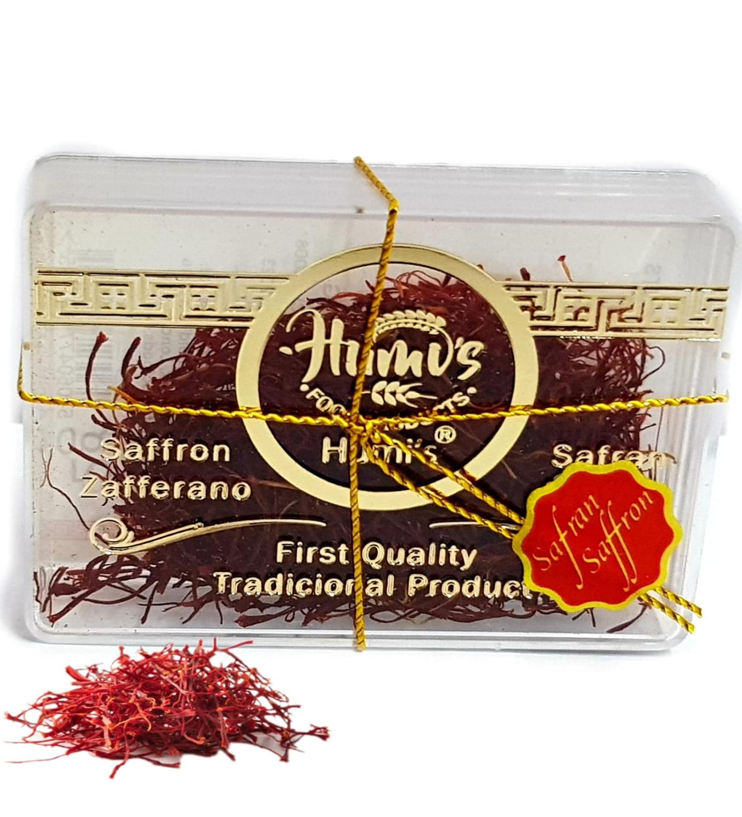 HUMI'S PURE SAPANISH SAFFRON ZAFFERANO A GRADE QUALITY |PREMIUM KESAR SPICE| 2G