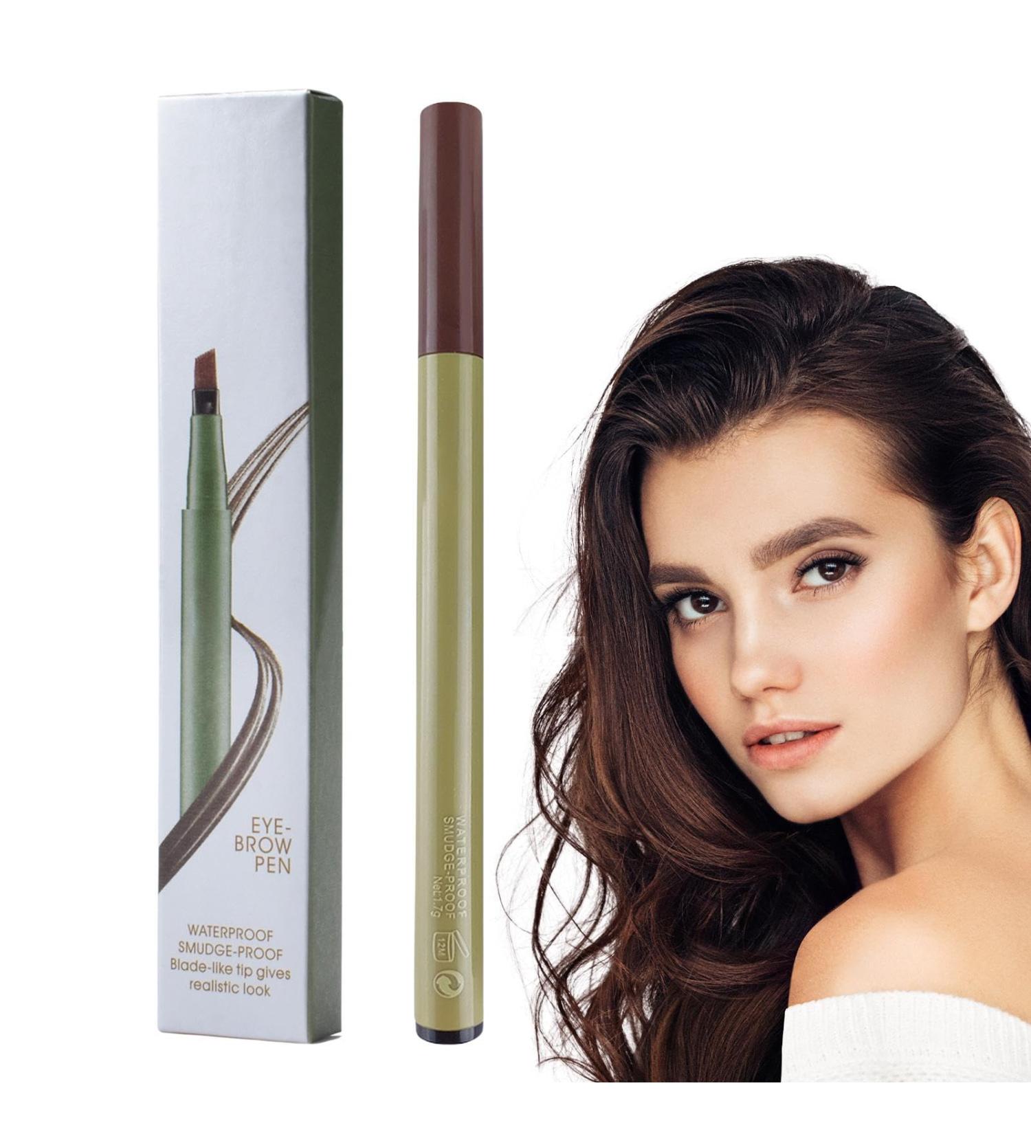 Brow Definer | Sweatproof and Easy Coloring Pencil for Eyebrow Beauty Beauty Products for Shopping Dating Traveling Gathering Home Puchen Black-brown - Buy Online on SooperMarket.com